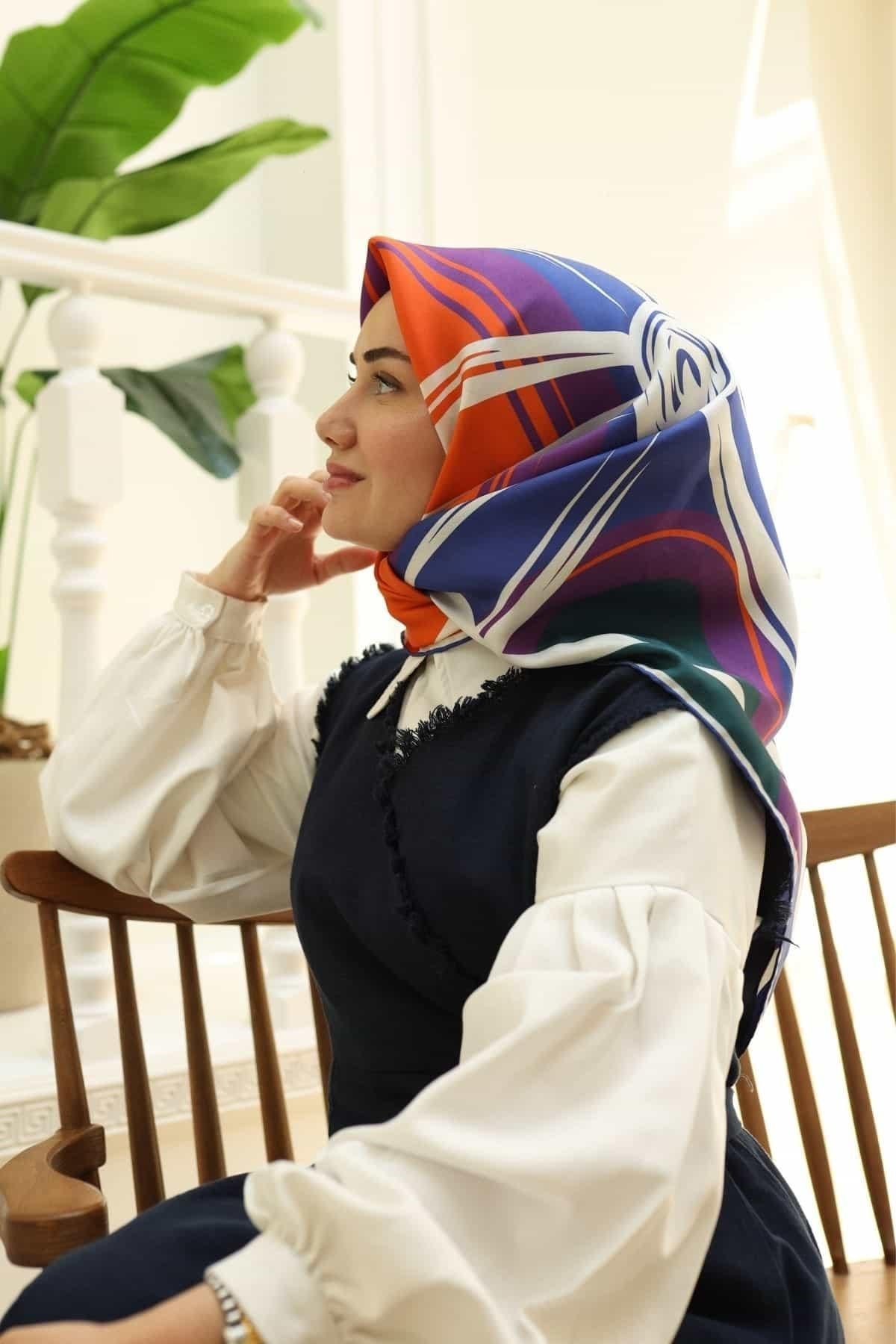 Silk Home Twill İpek Eşarp 11402-39