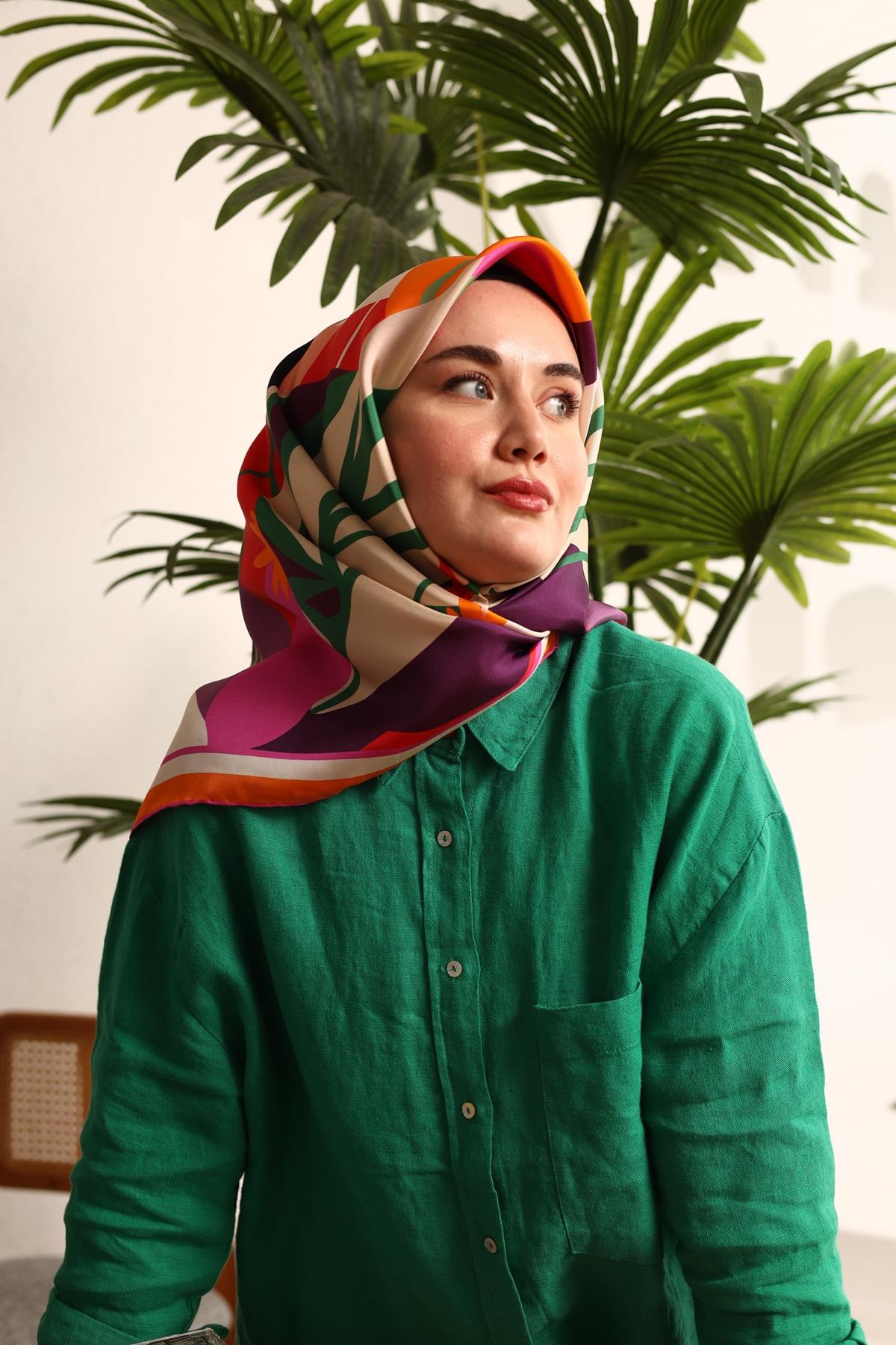 Silk Home Twill İpek Eşarp 11403-07