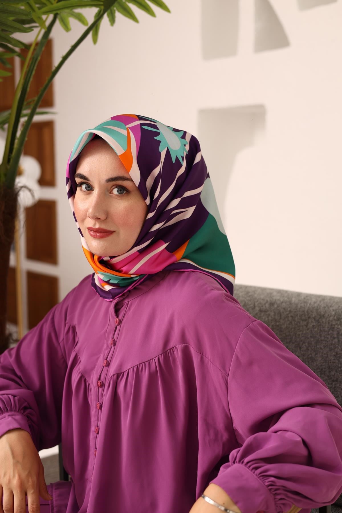 Silk Home Twill İpek Eşarp 11403-33