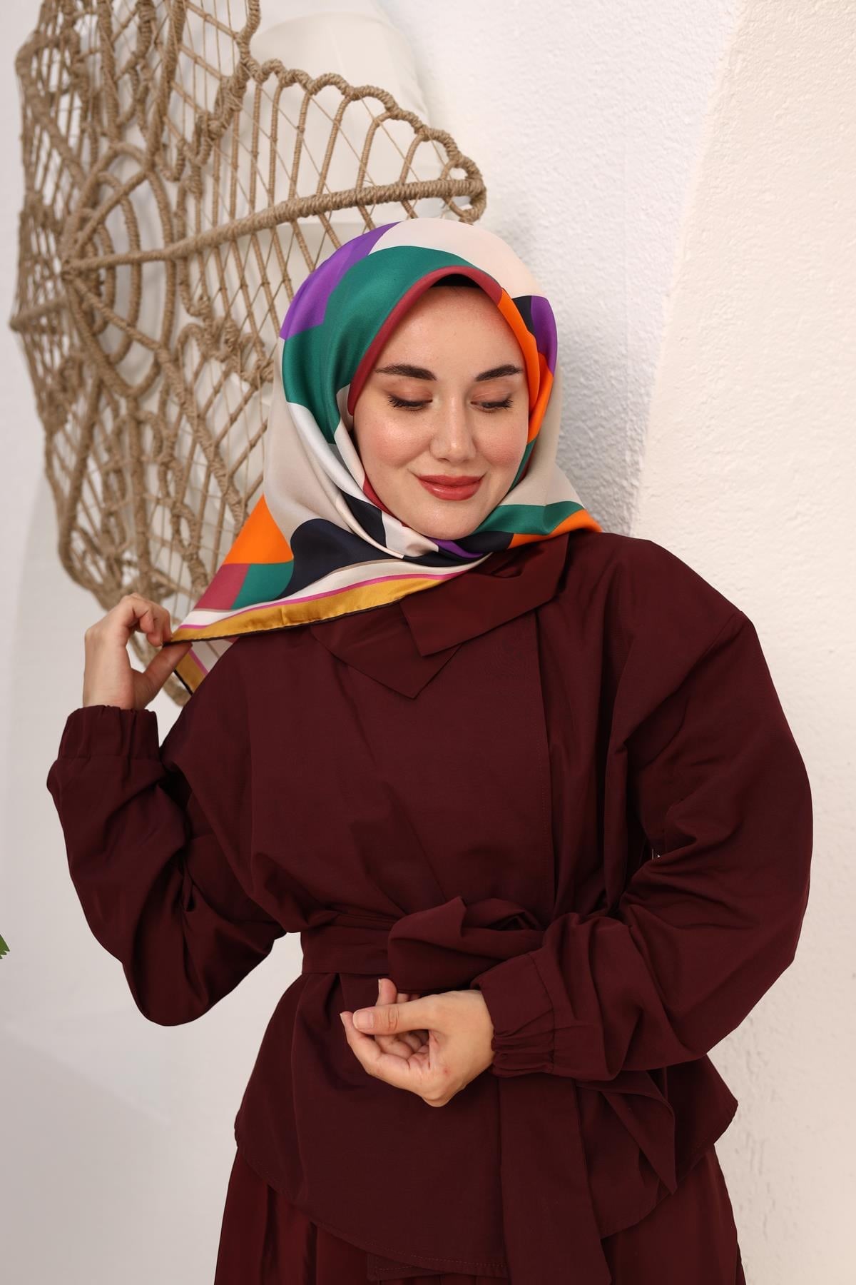Silk Home Twill İpek Eşarp 11404-06