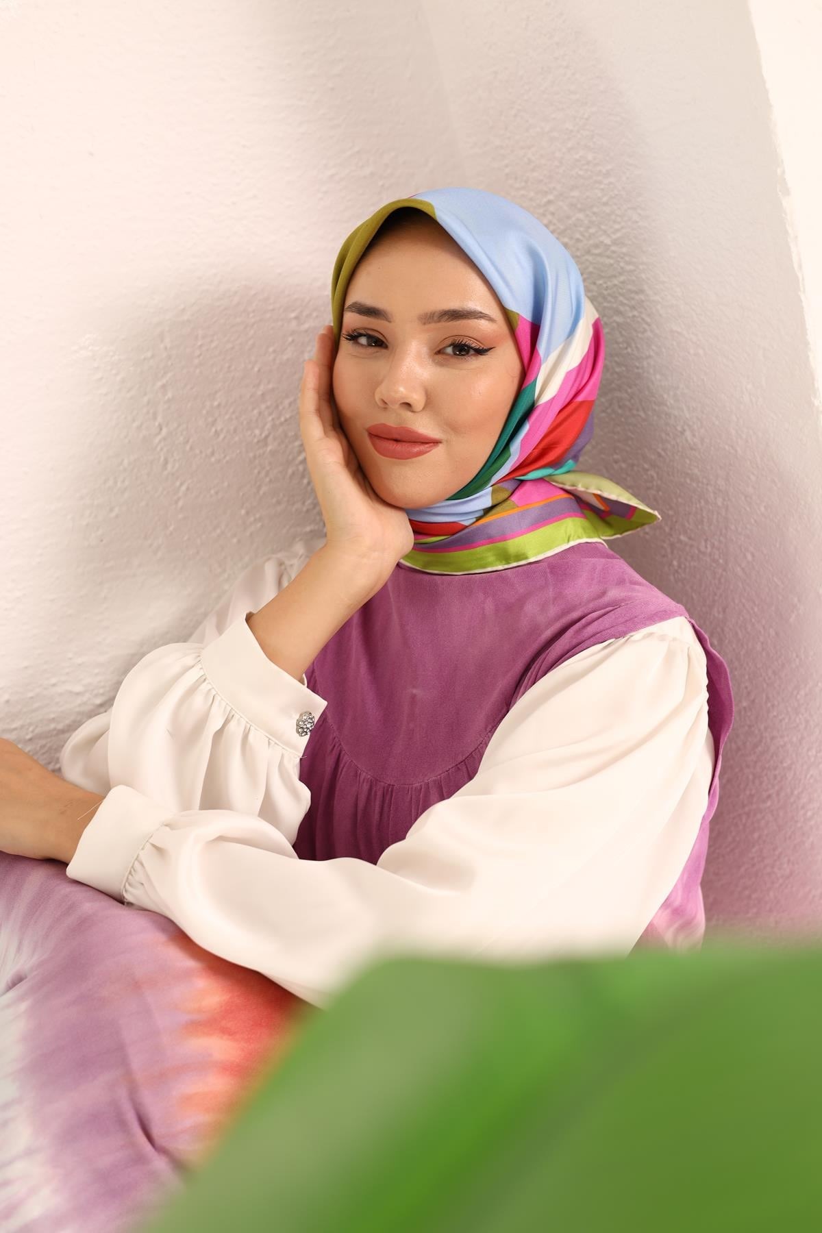 Silk Home Twill İpek Eşarp 11404-10