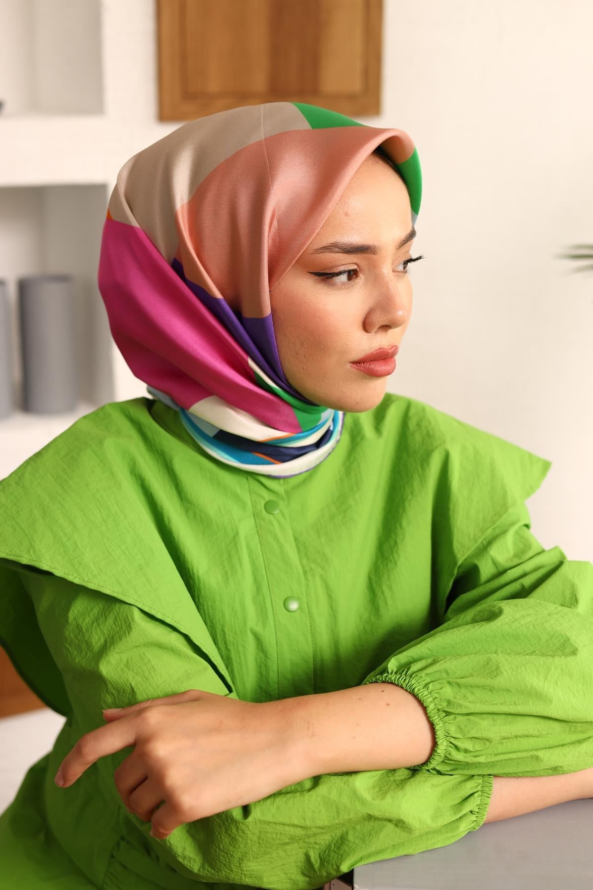 Silk Home Twill İpek Eşarp 11404-13
