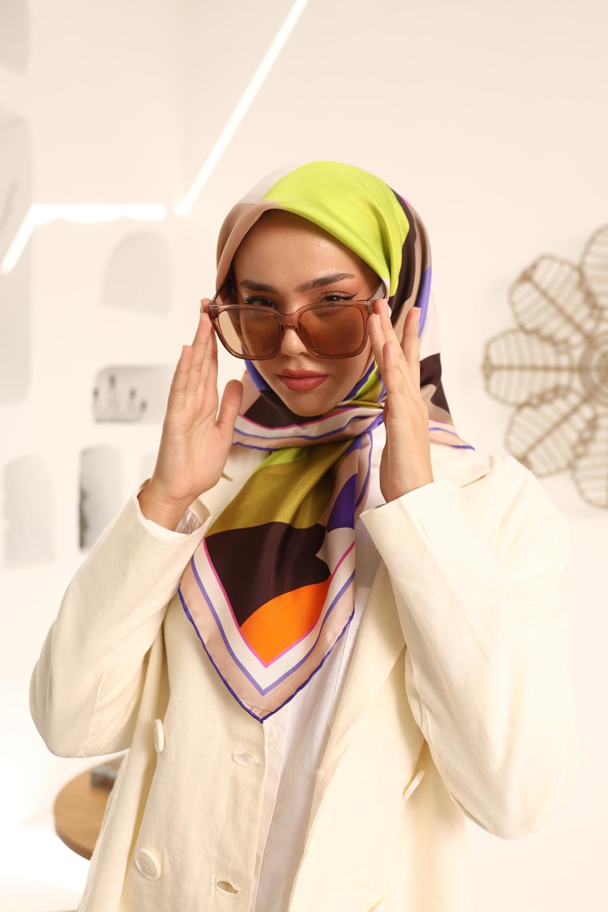 Silk Home Twill İpek Eşarp 11404-22