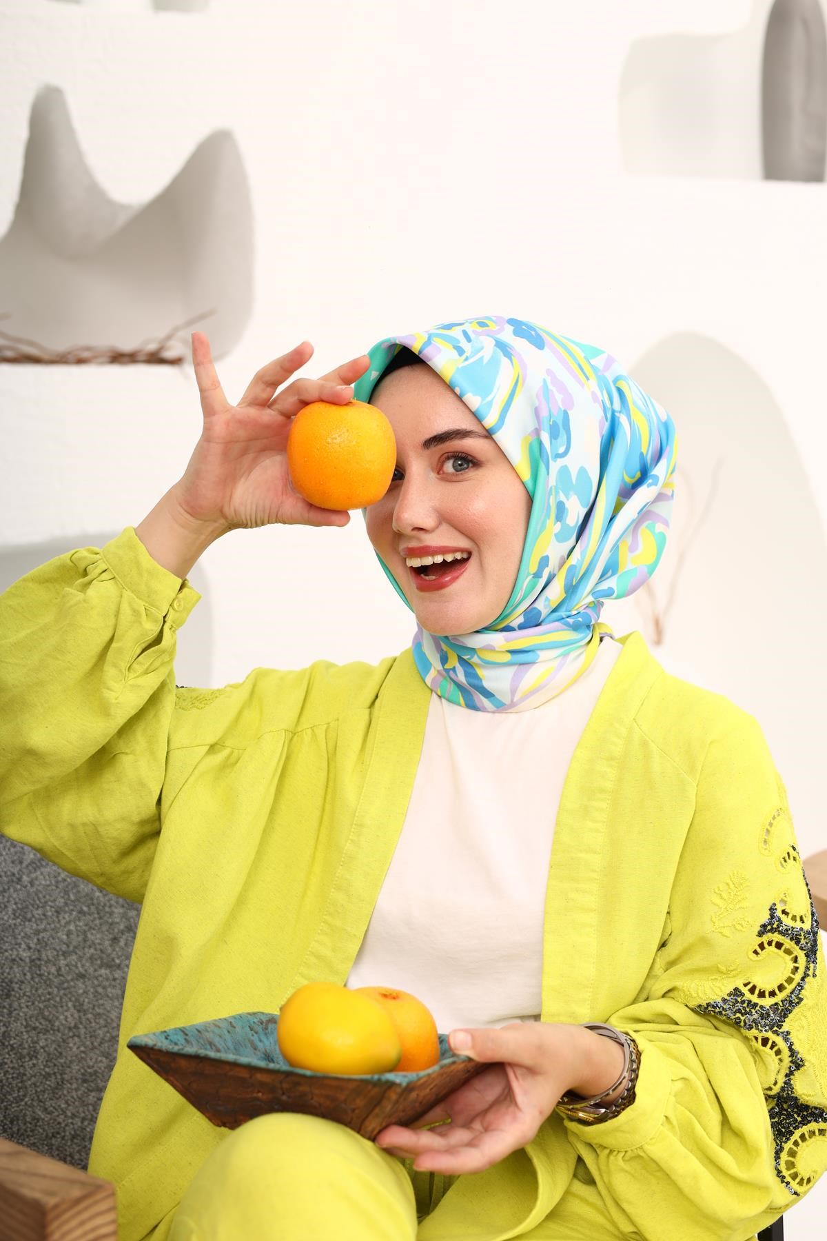 Silk Home Twill İpek Eşarp 11405-32