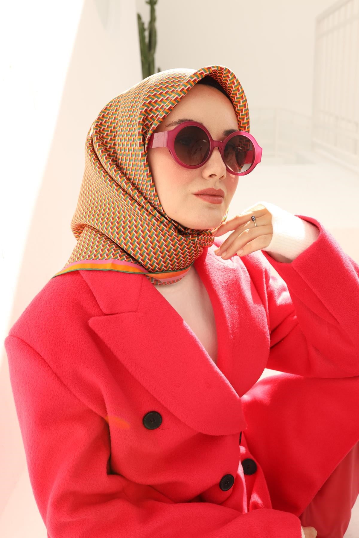 Silk Home Twill İpek Eşarp 11409-11