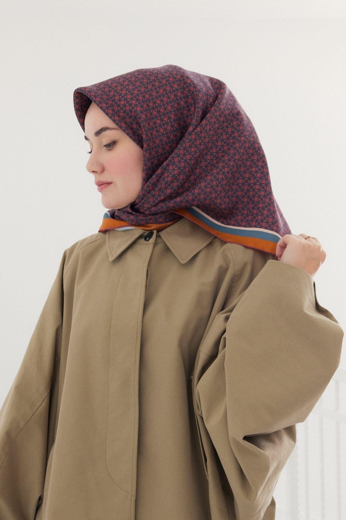 Silk Home Twill İpek Eşarp 11414-18