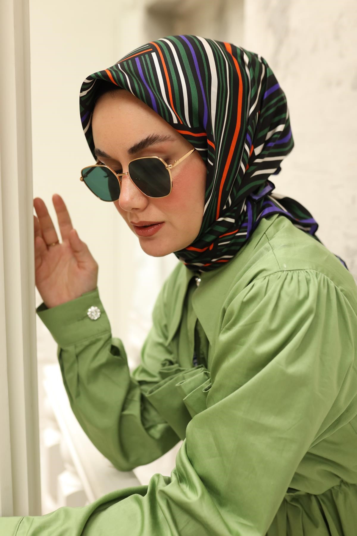 Silk Home Twill İpek Eşarp 11417-14