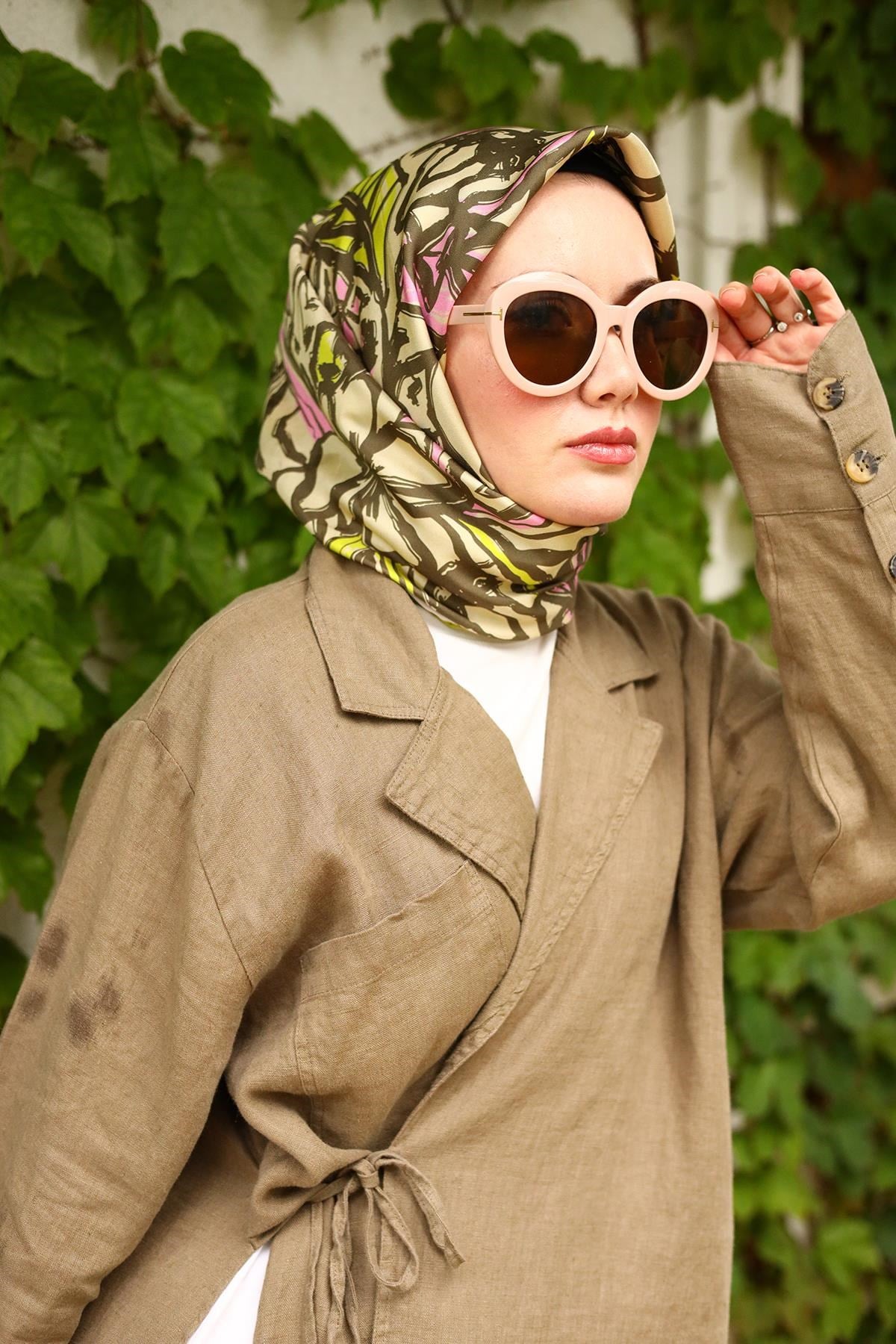 Silk Home Twill İpek Eşarp 11419-76