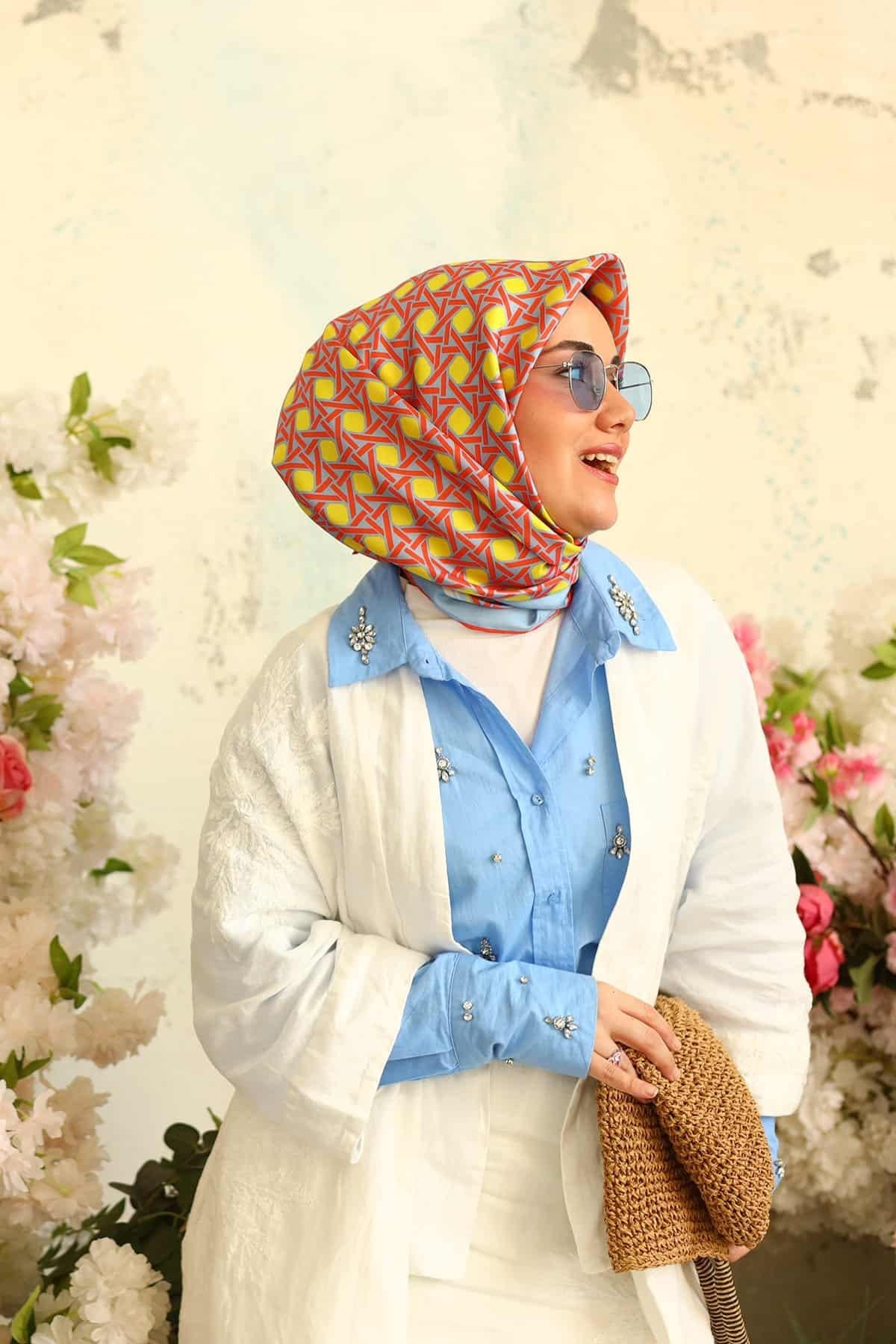 Silk Home Twill İpek Eşarp 11424-61