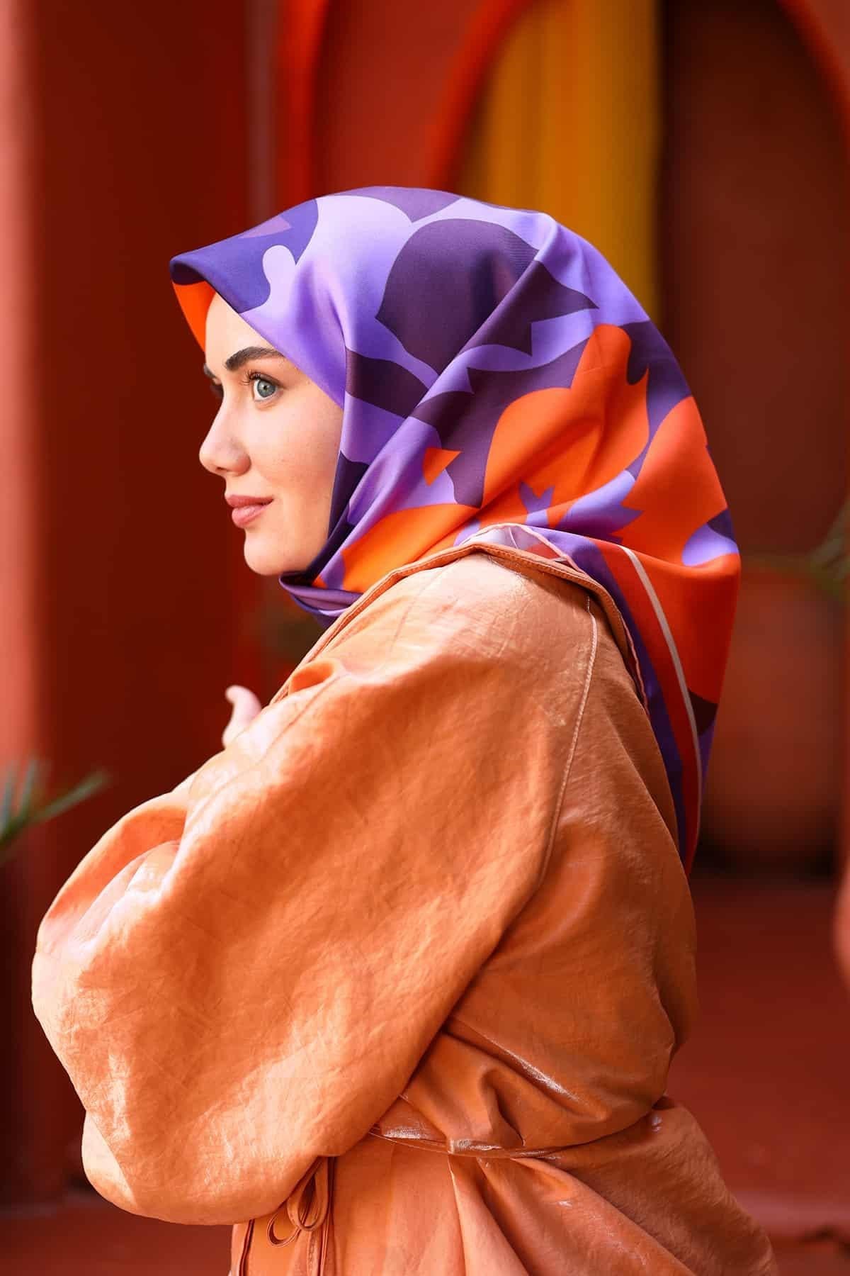 Silk Home Twill İpek Eşarp 11425-43