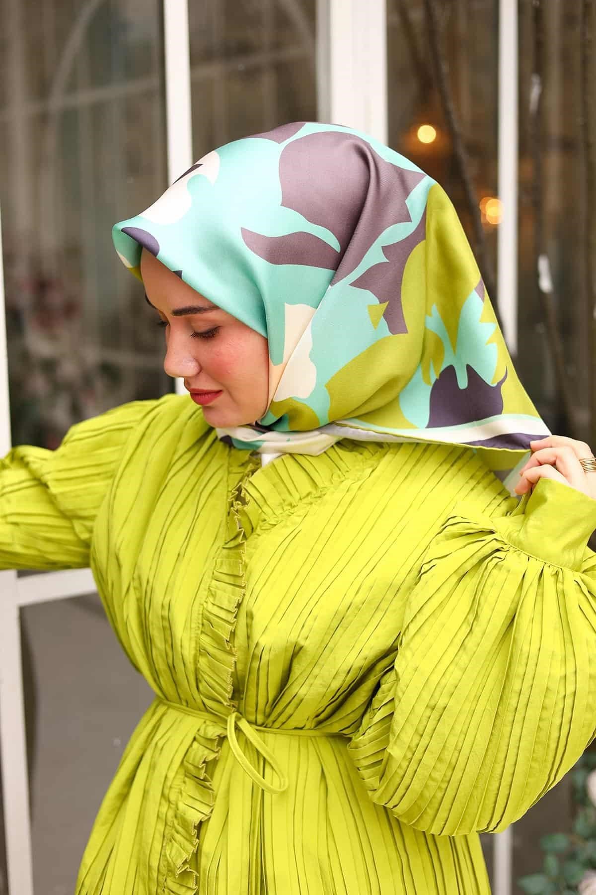 Silk Home Twill İpek Eşarp 11425-54