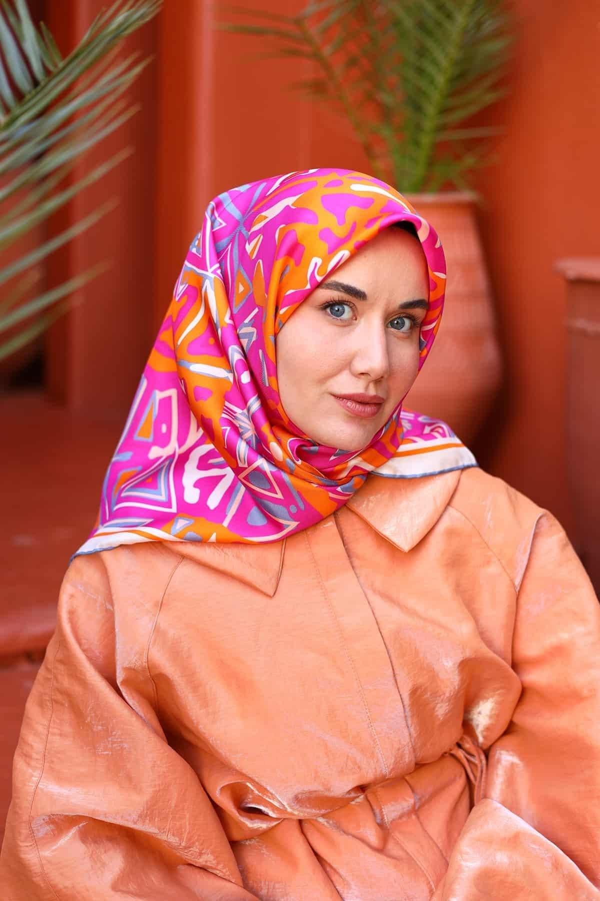 Silk Home Twill İpek Eşarp 11427-24
