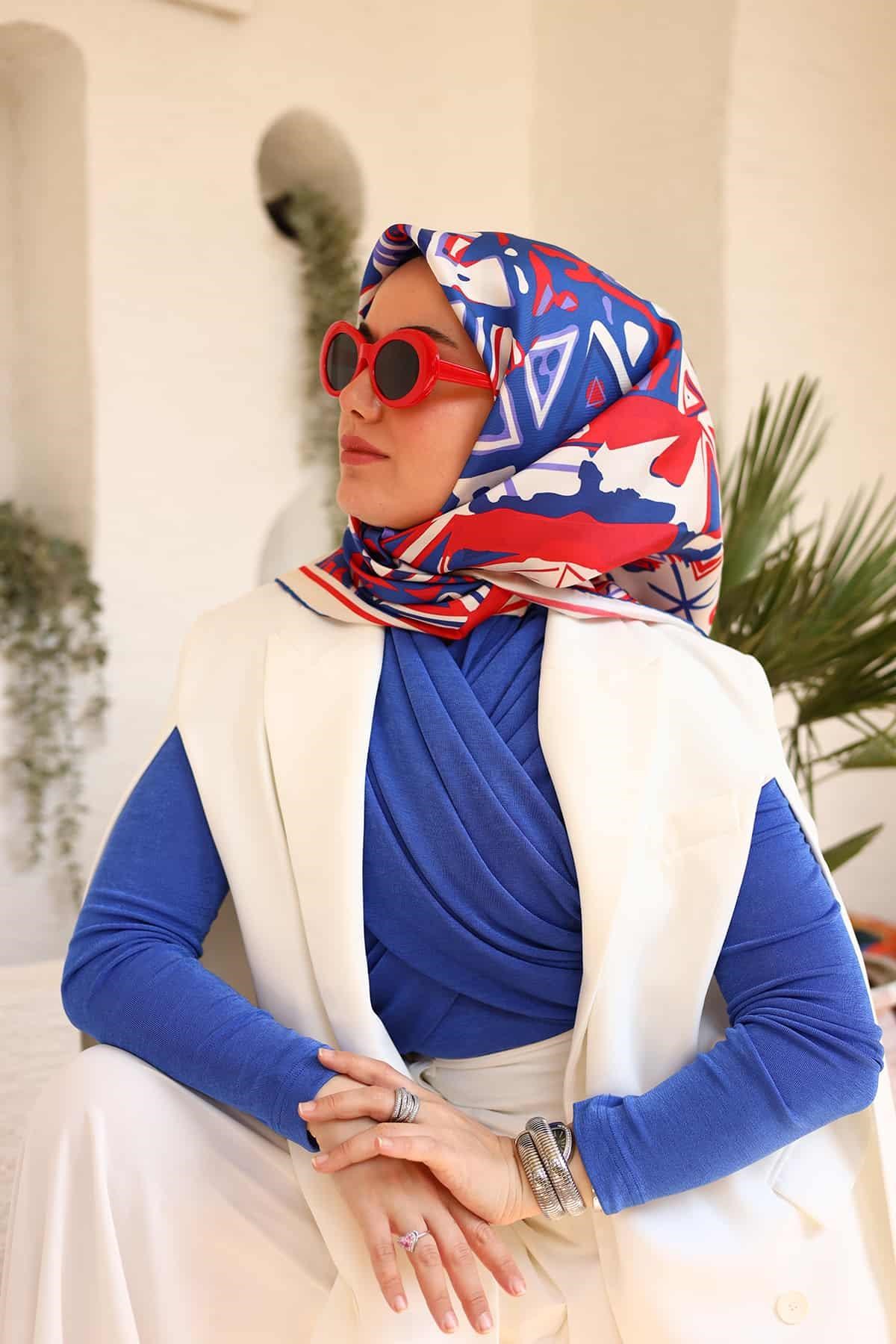 Silk Home Twill İpek Eşarp 11427-26