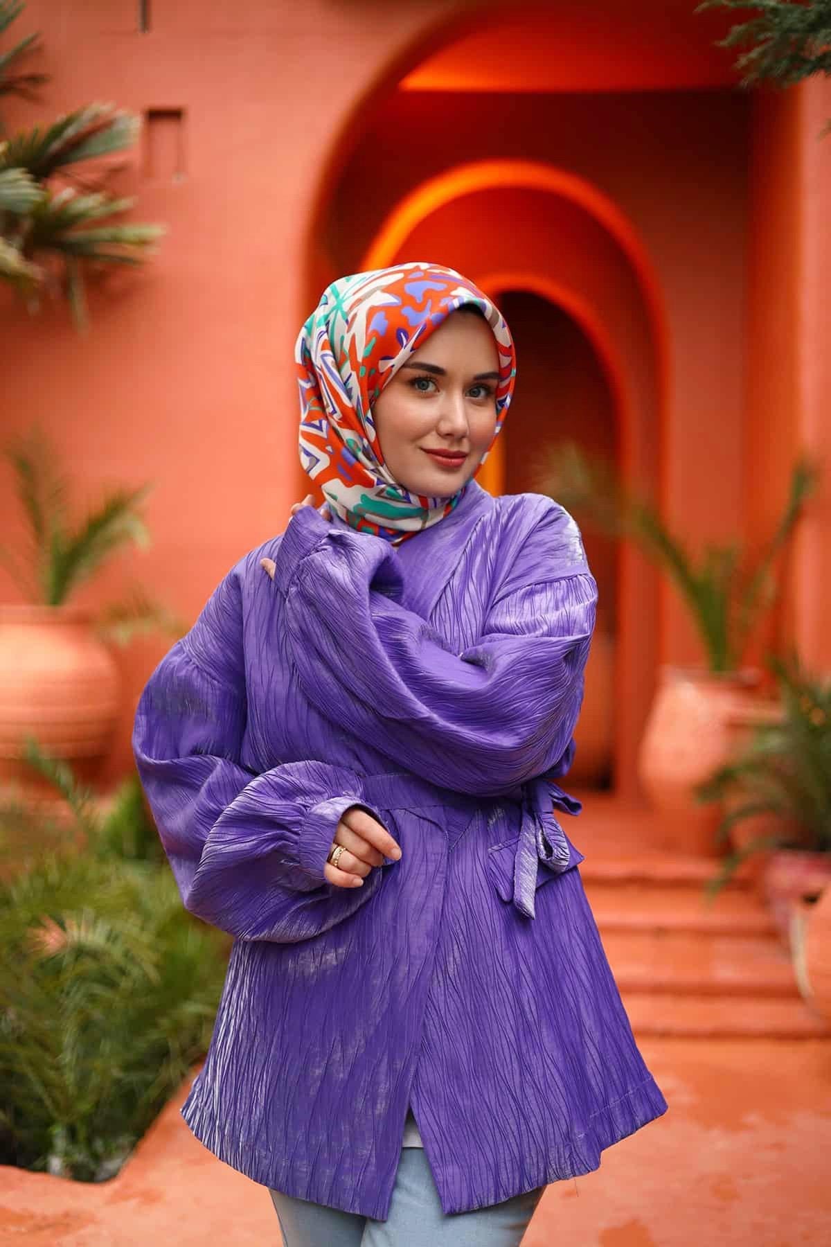 Silk Home Twill İpek Eşarp 11427-27