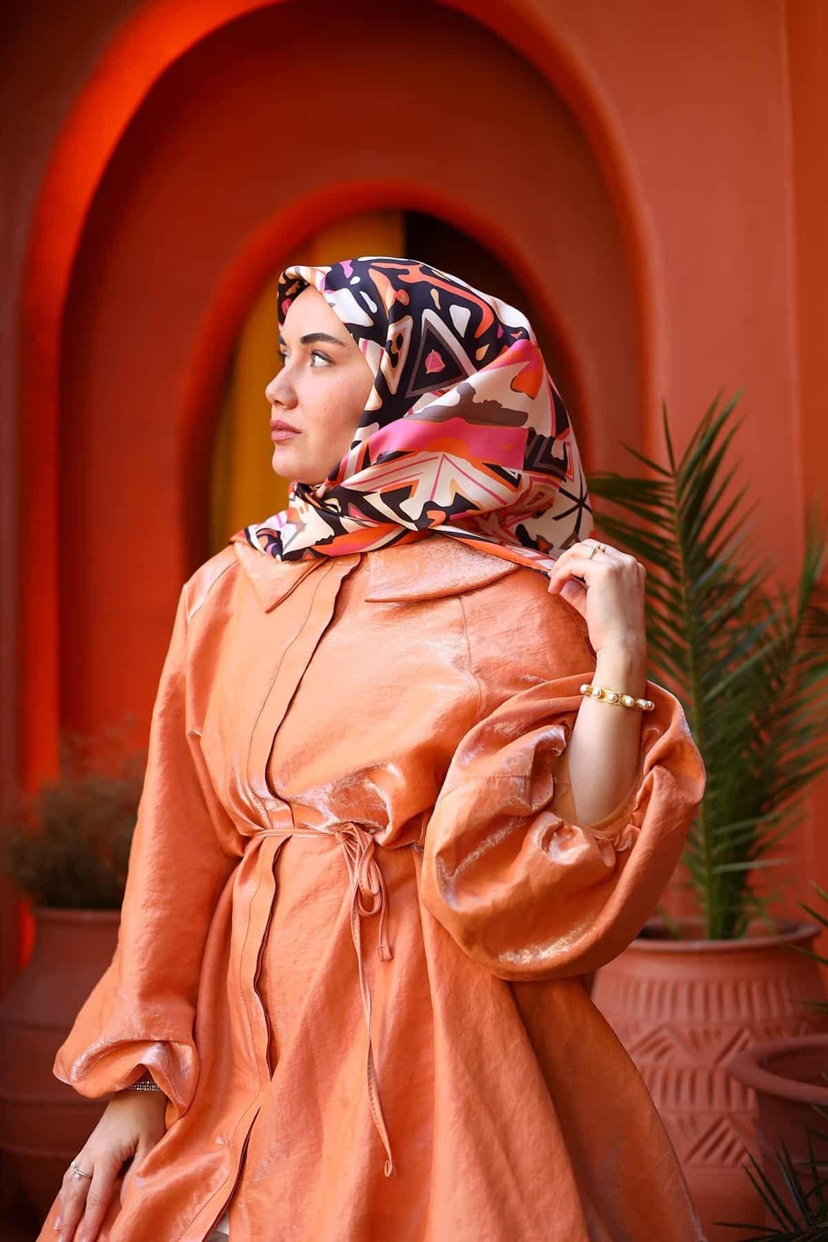 Silk Home Twill İpek Eşarp 11427-43