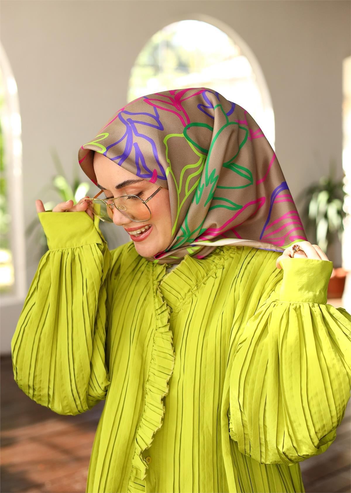 Silk Home Twill İpek Eşarp 11429-12