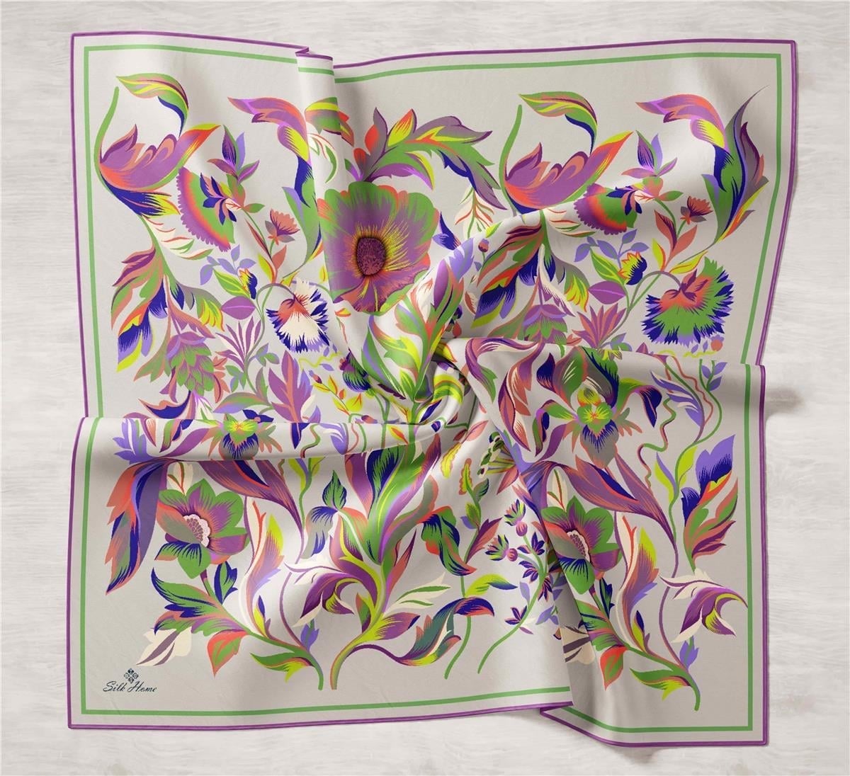 Silk Home Twill İpek Eşarp 11430-28