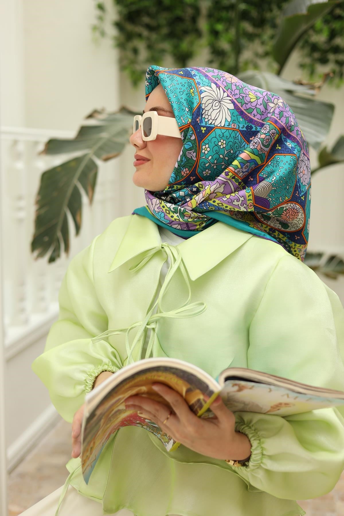 Silk Home Twill İpek Eşarp 11431-12
