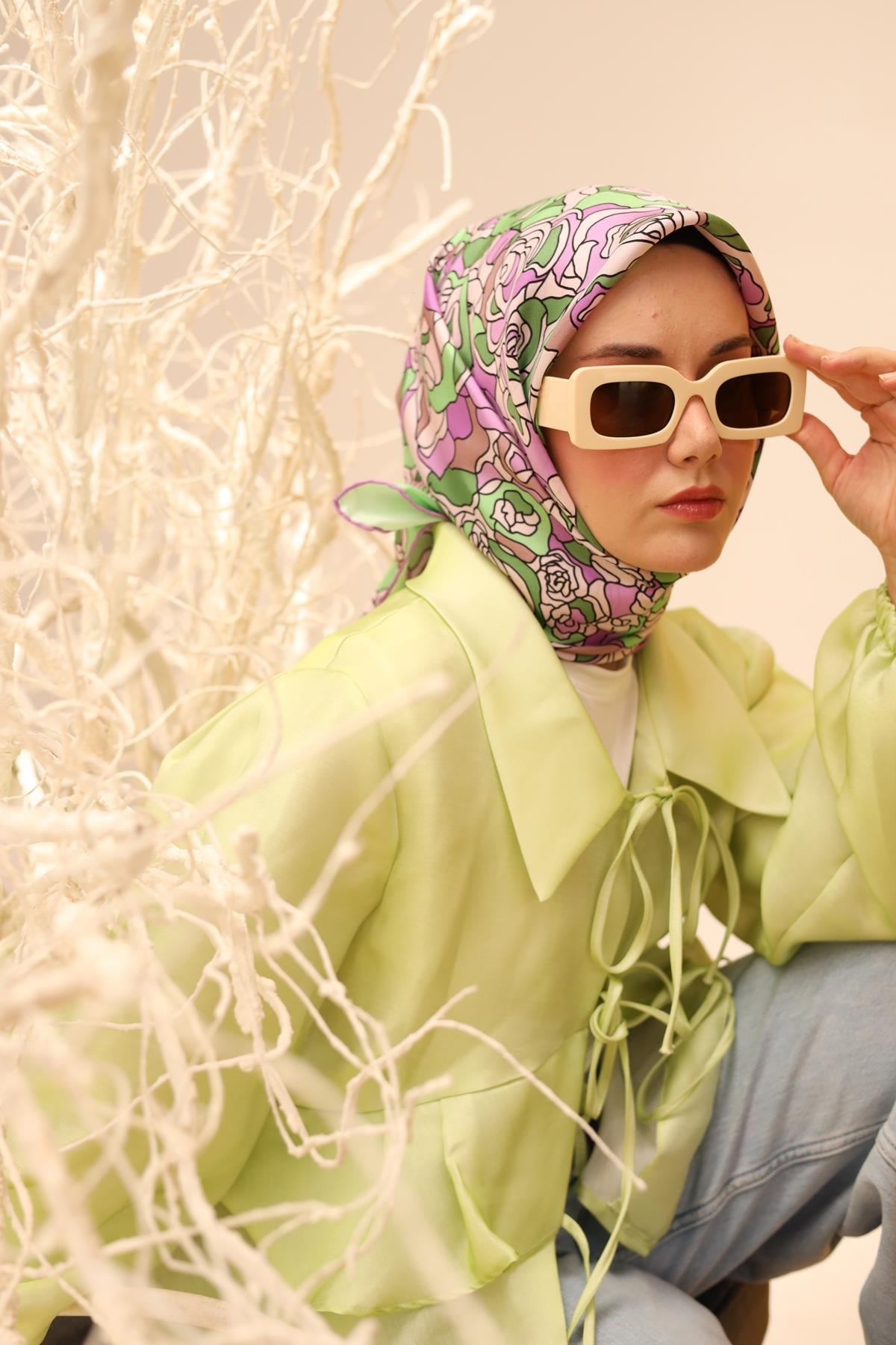 Silk Home Twill İpek Eşarp 11434-08