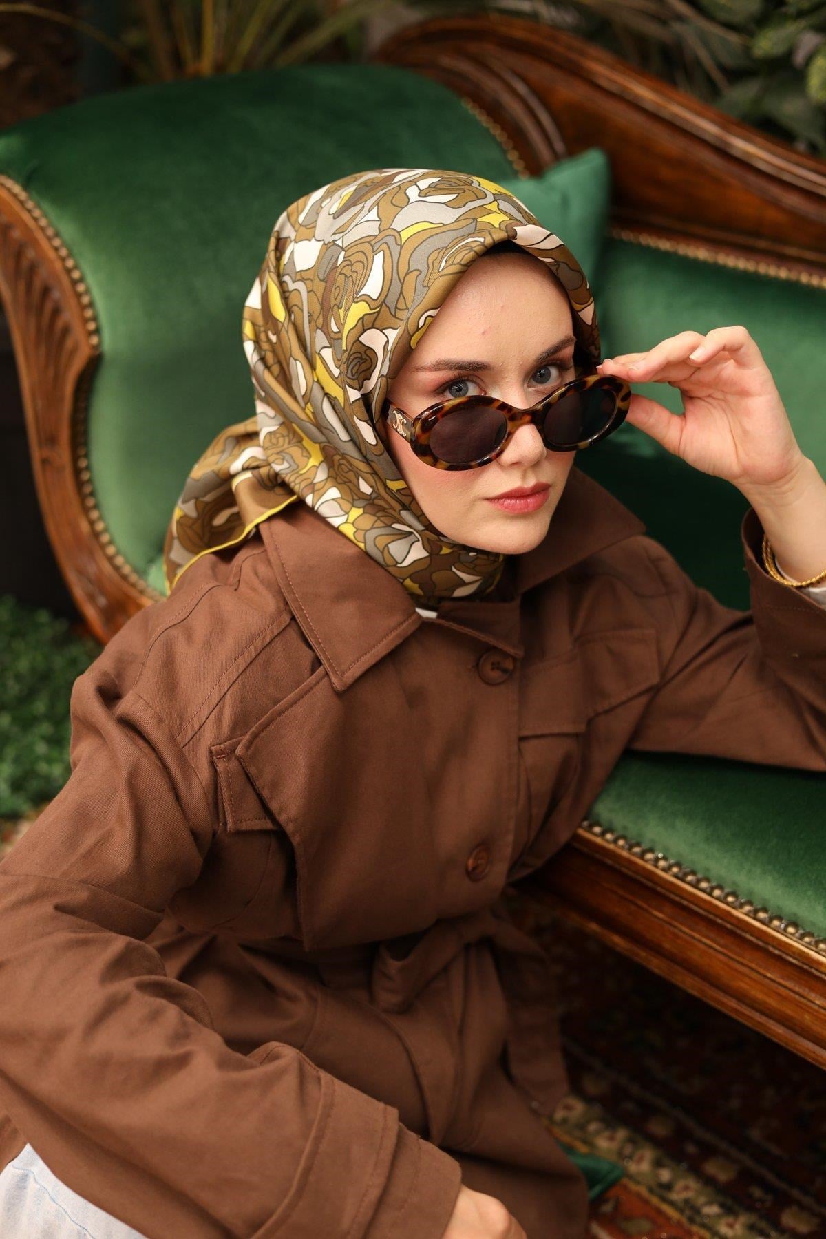 Silk Home Twill İpek Eşarp 11434-22