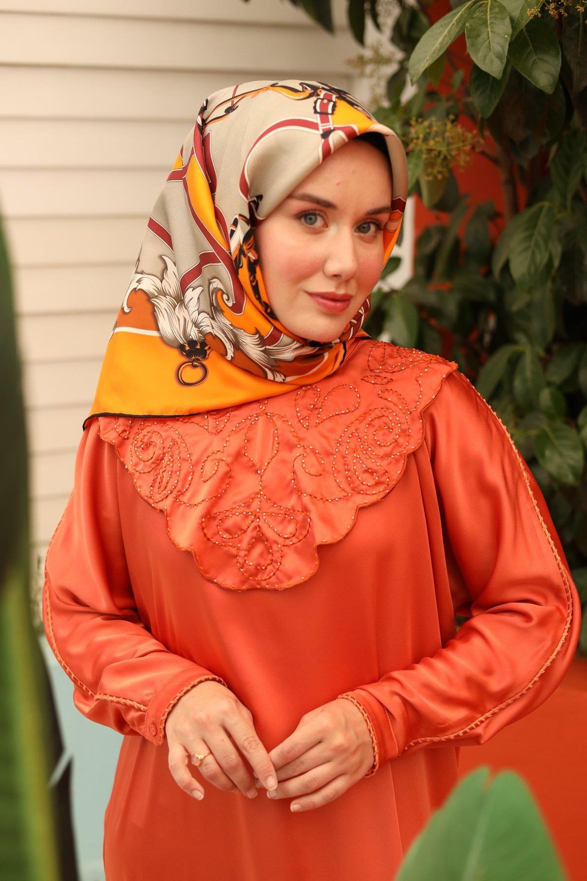 Silk Home Twill İpek Eşarp 11436-17
