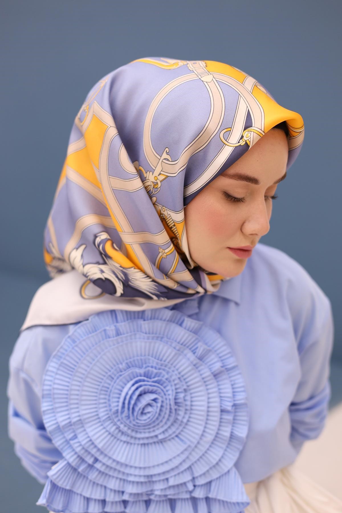 Silk Home Twill İpek Eşarp 11436-34
