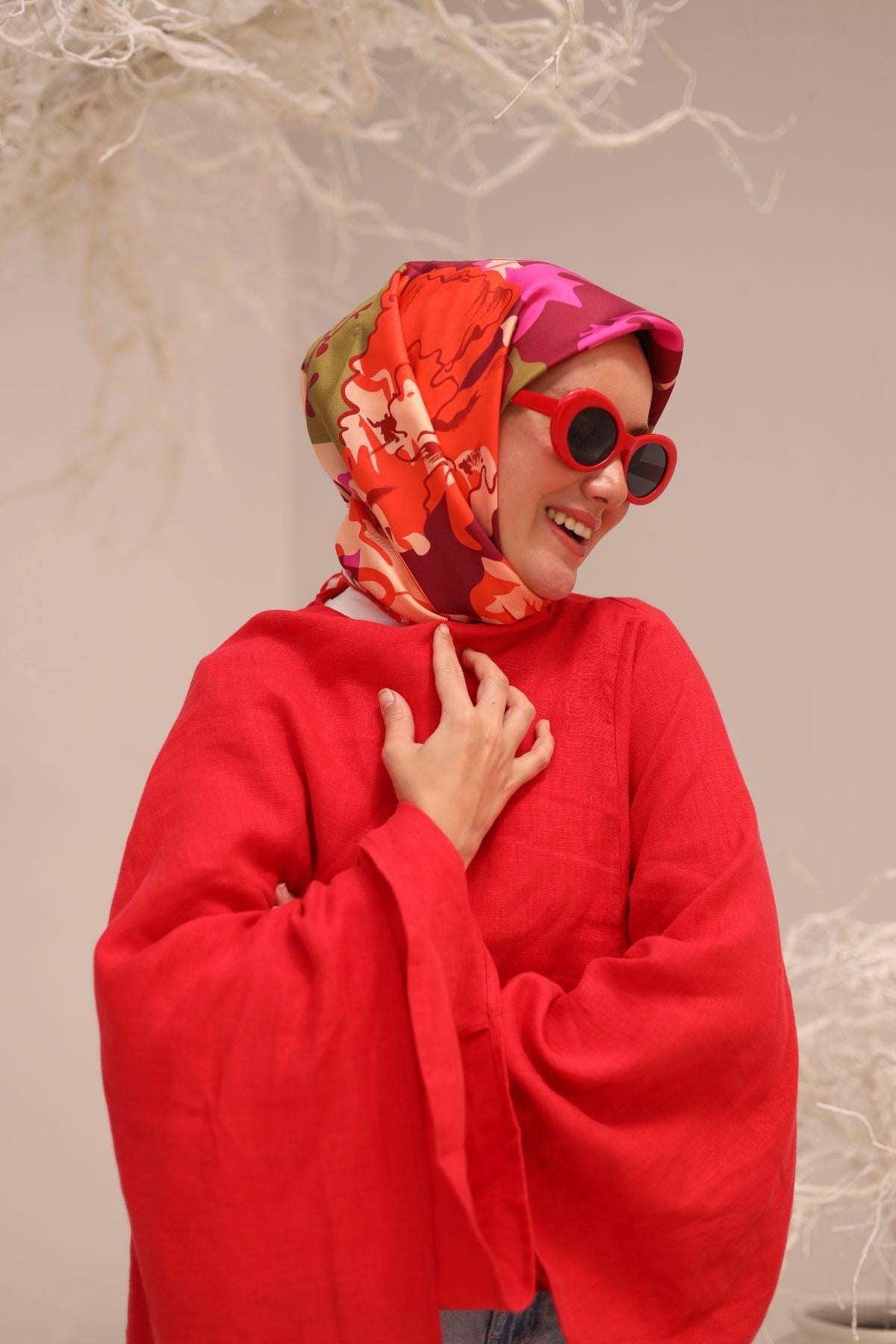 Silk Home Twill İpek Eşarp 11437-33