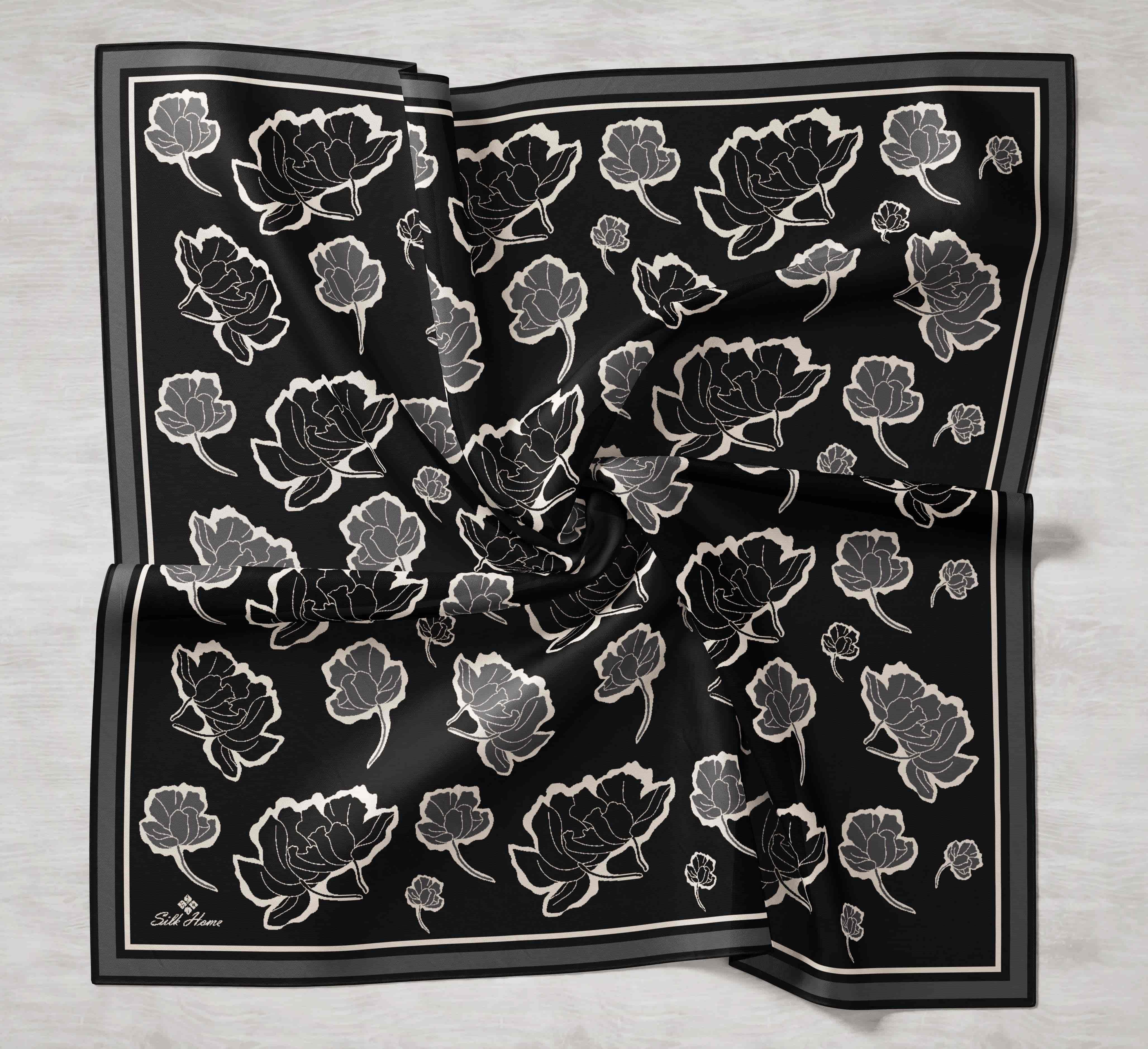 Silk Home Twill İpek Eşarp 11440-37