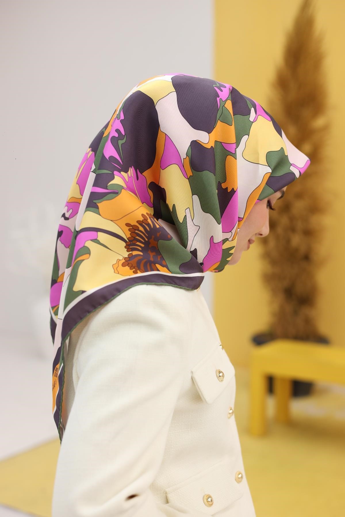 Silk Home Twill İpek Eşarp 11446-53