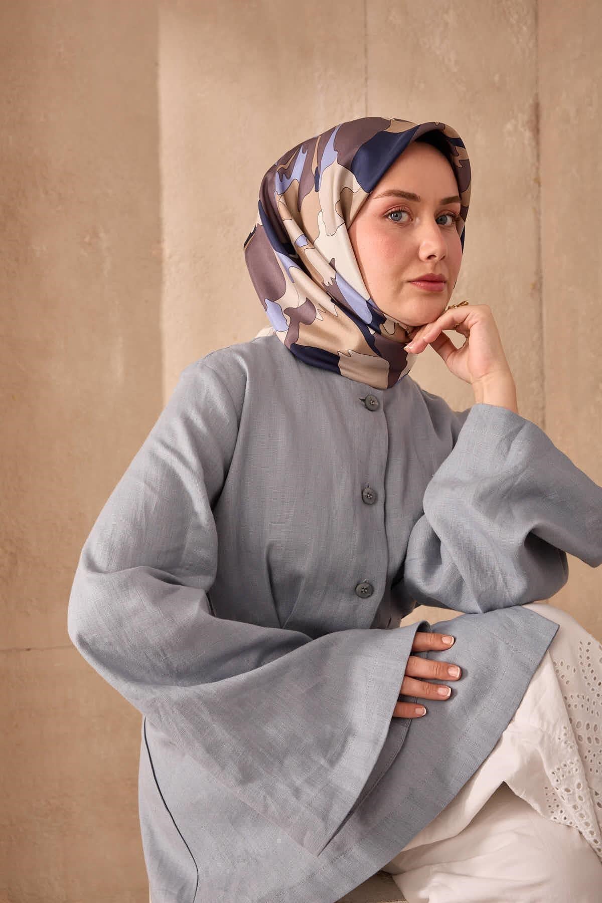 Silk Home Twill İpek Eşarp 11446-72