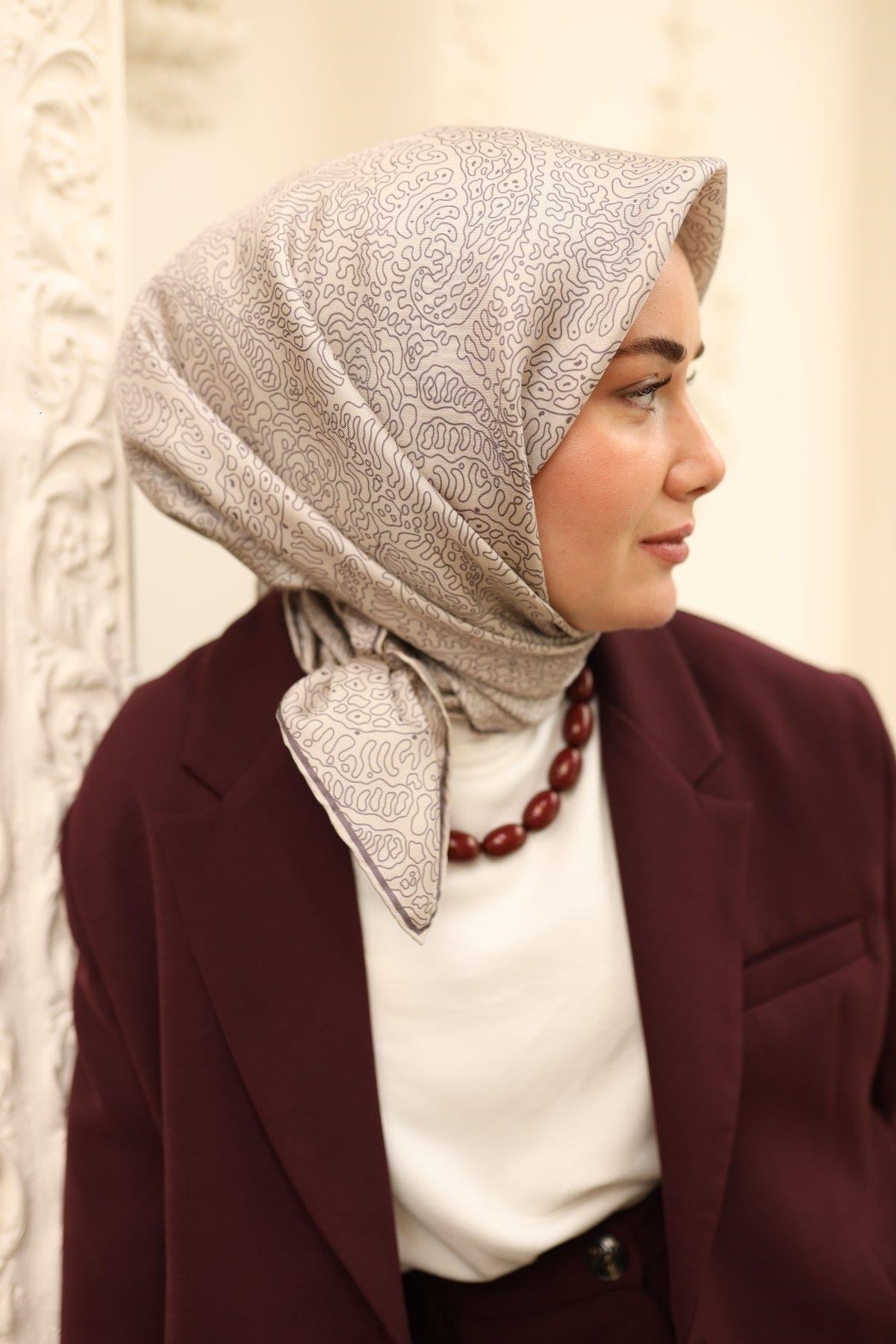 Silk Home Twill İpek Eşarp 11450-44