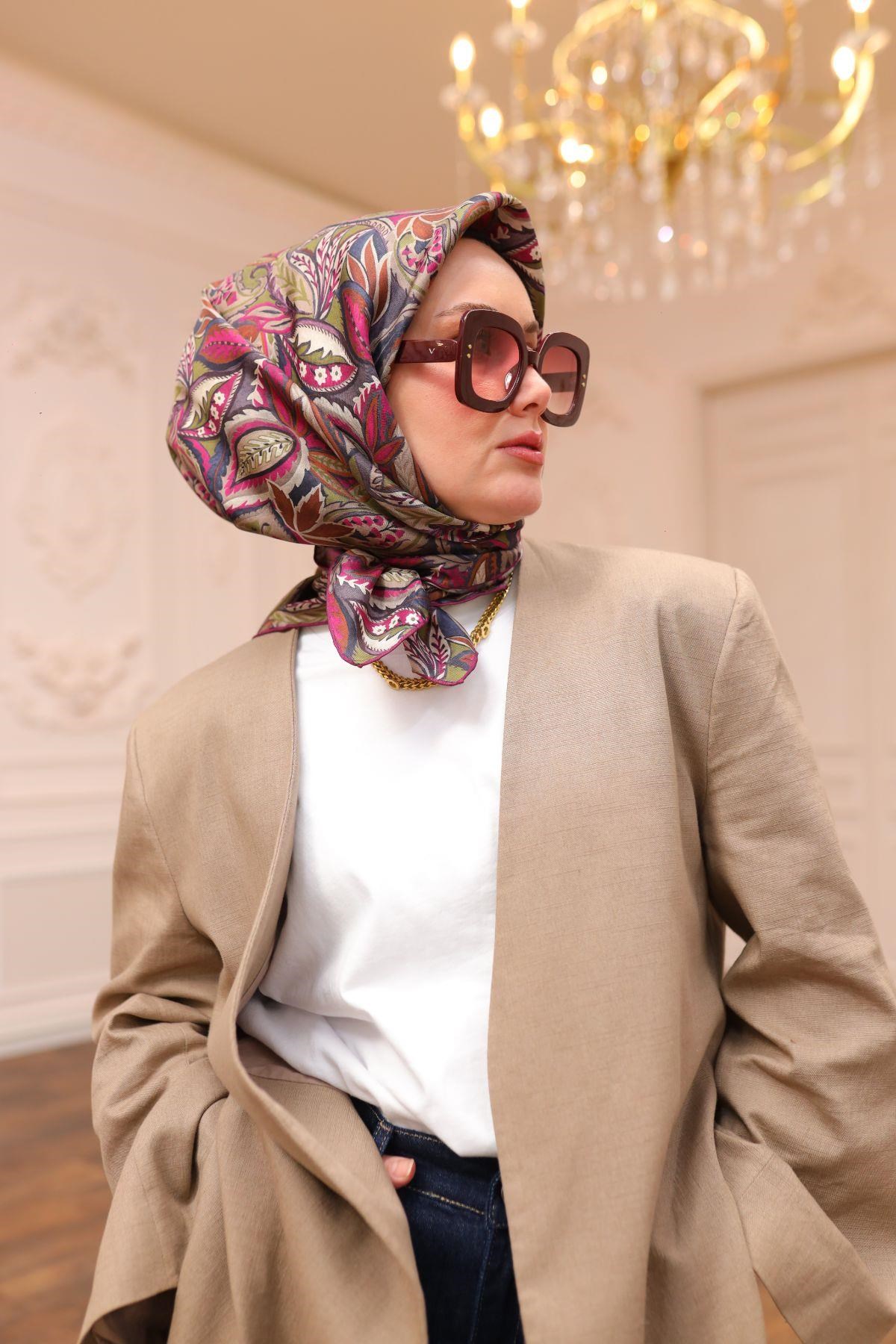 Silk Home Twill İpek Eşarp 11456-16