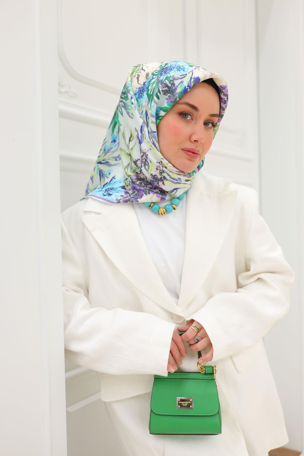 Silk Home Twill İpek Eşarp 11457-64