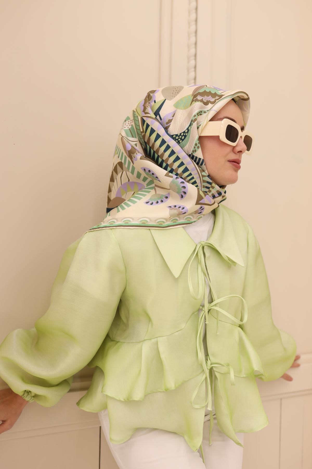 Silk Home Twill İpek Eşarp 11461-22