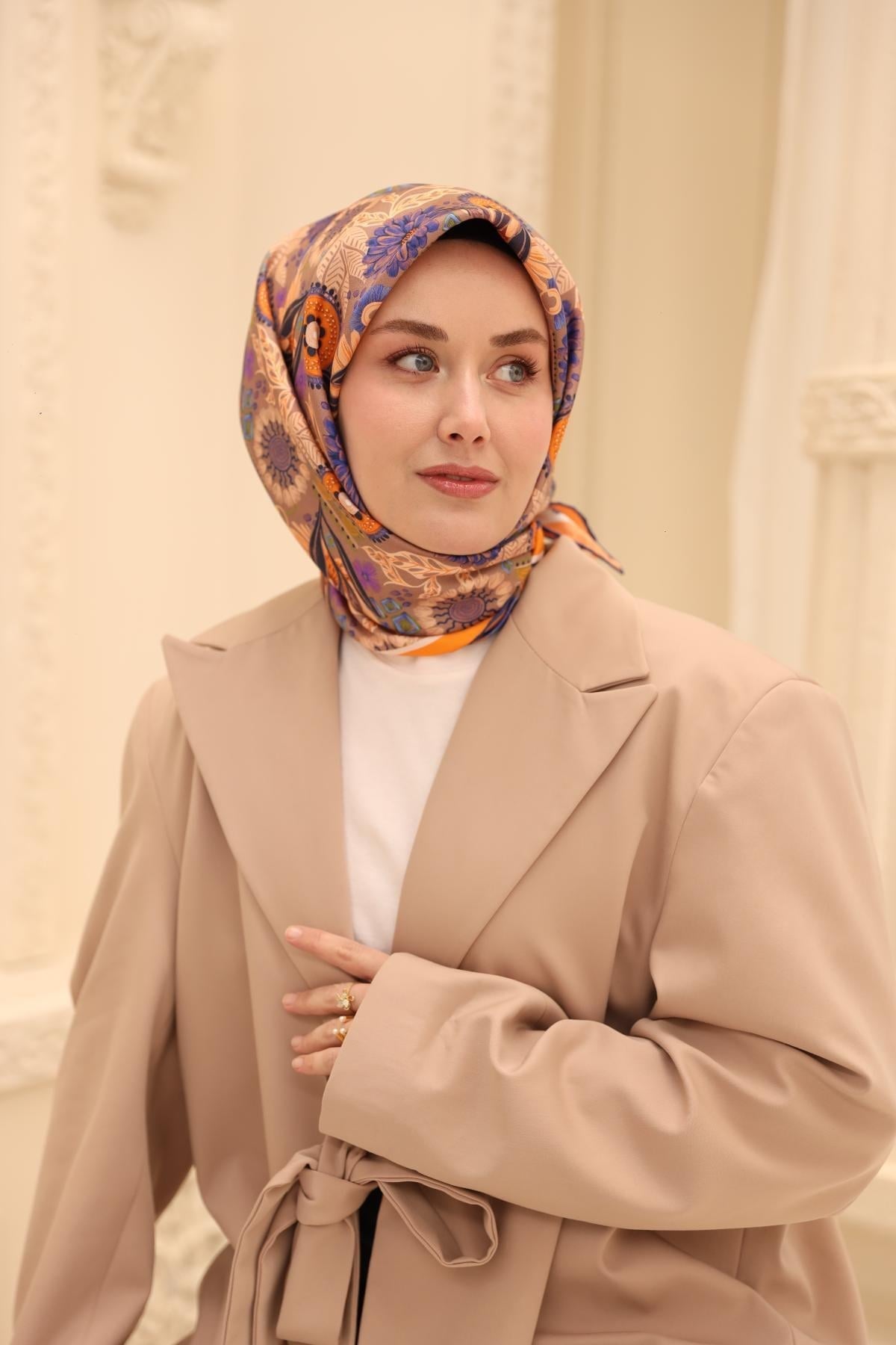 Silk Home Twill İpek Eşarp 11463-27