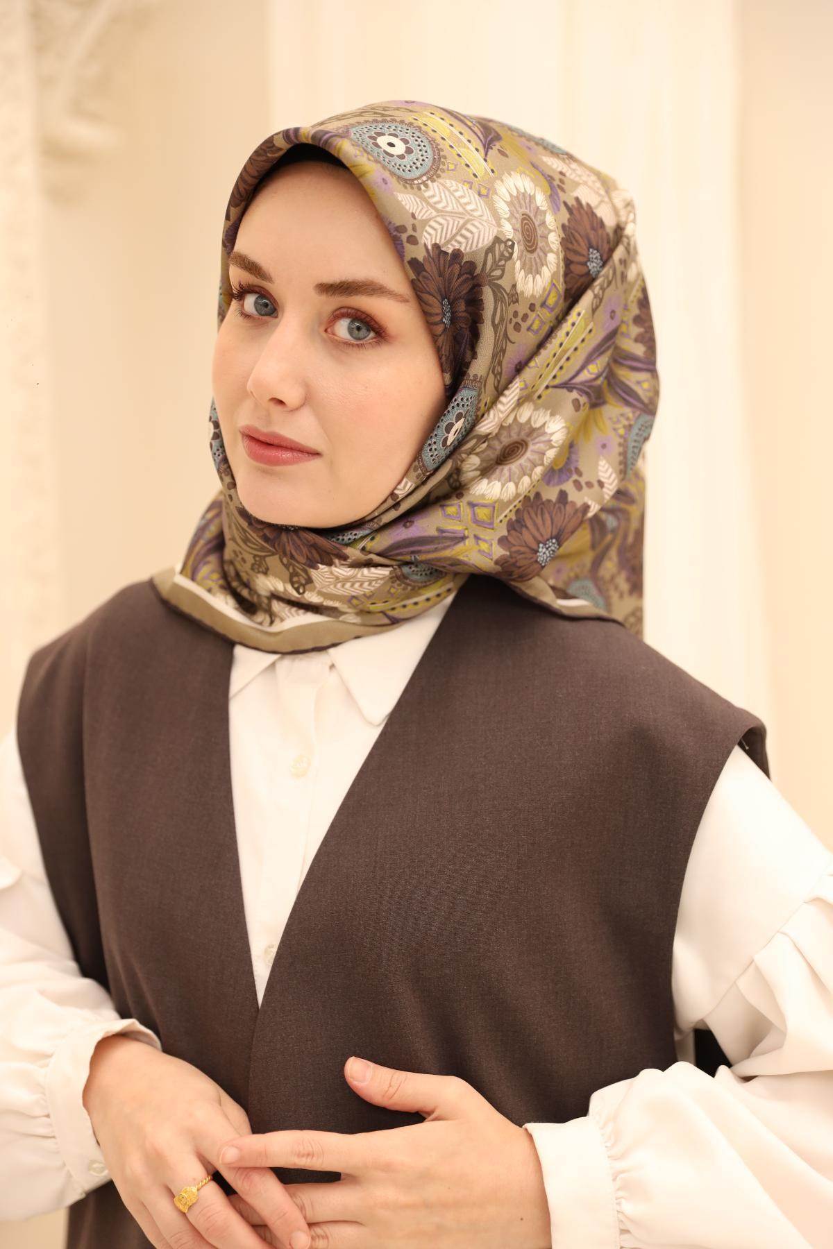 Silk Home Twill İpek Eşarp 11463-41
