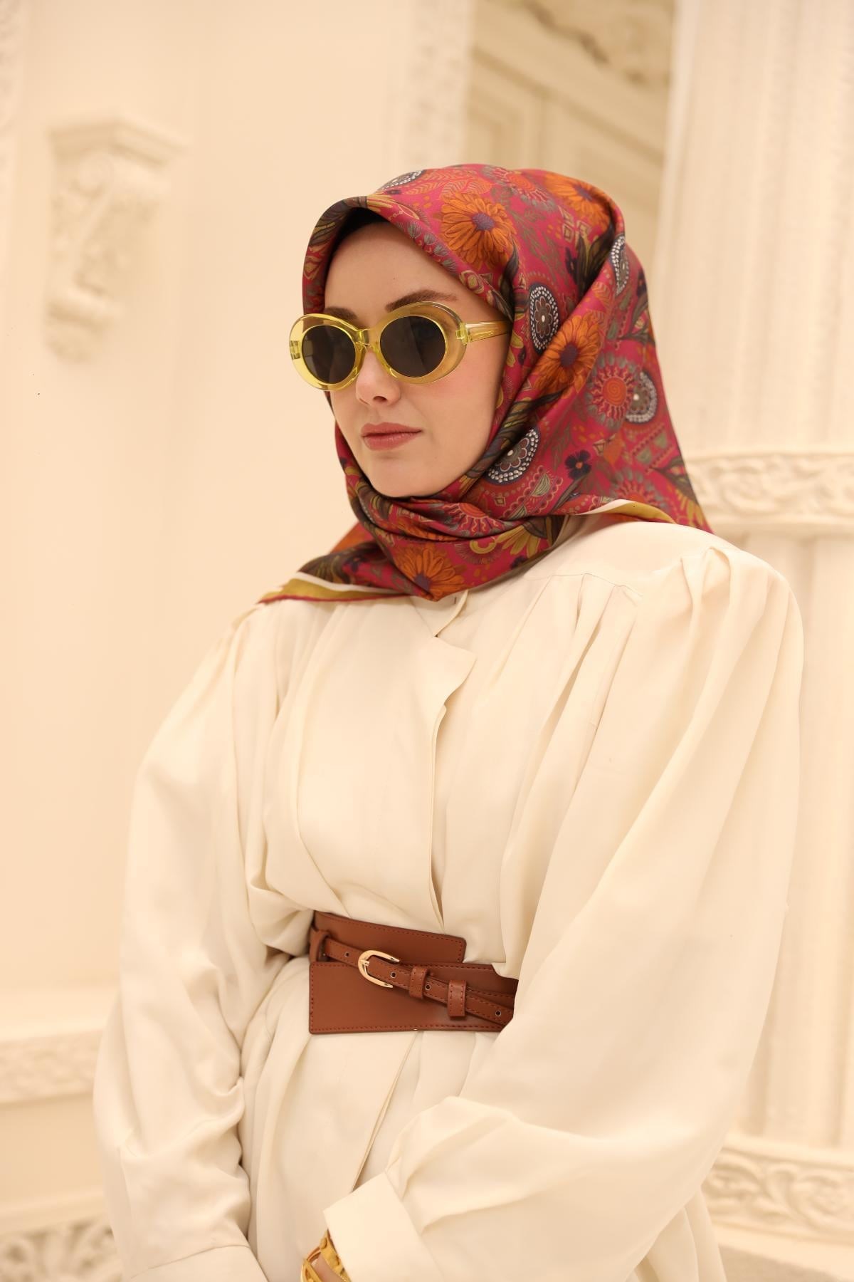 Silk Home Twill İpek Eşarp 11463-42
