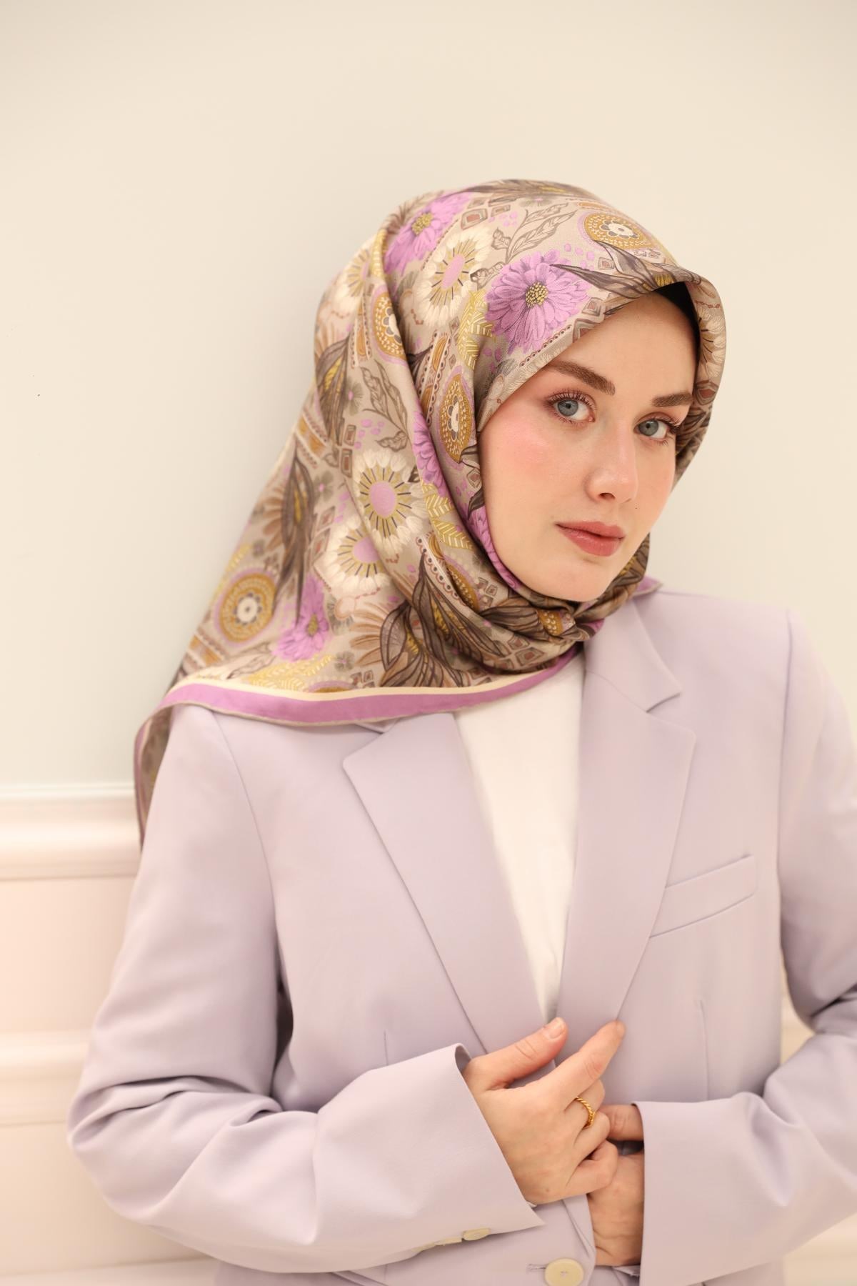 Silk Home Twill İpek Eşarp 11463-47