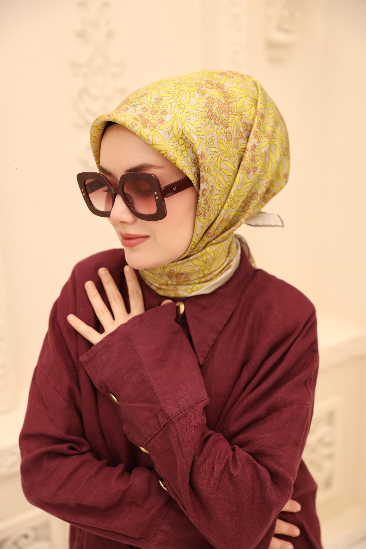 Silk Home Twill İpek Eşarp 11464-43