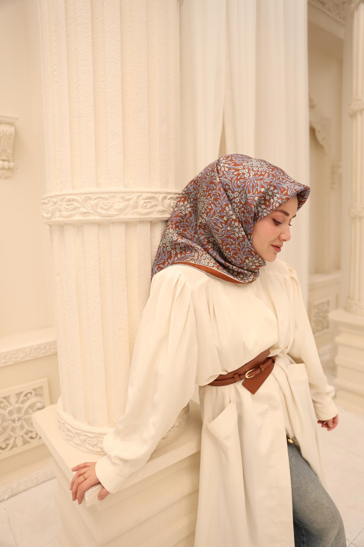 Silk Home Twill İpek Eşarp 11464-48