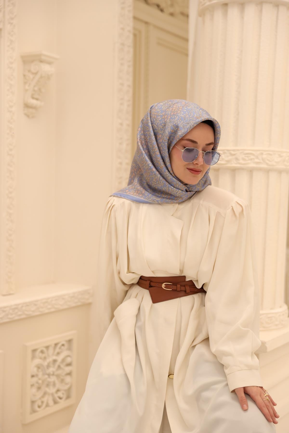 Silk Home Twill İpek Eşarp 11464-55