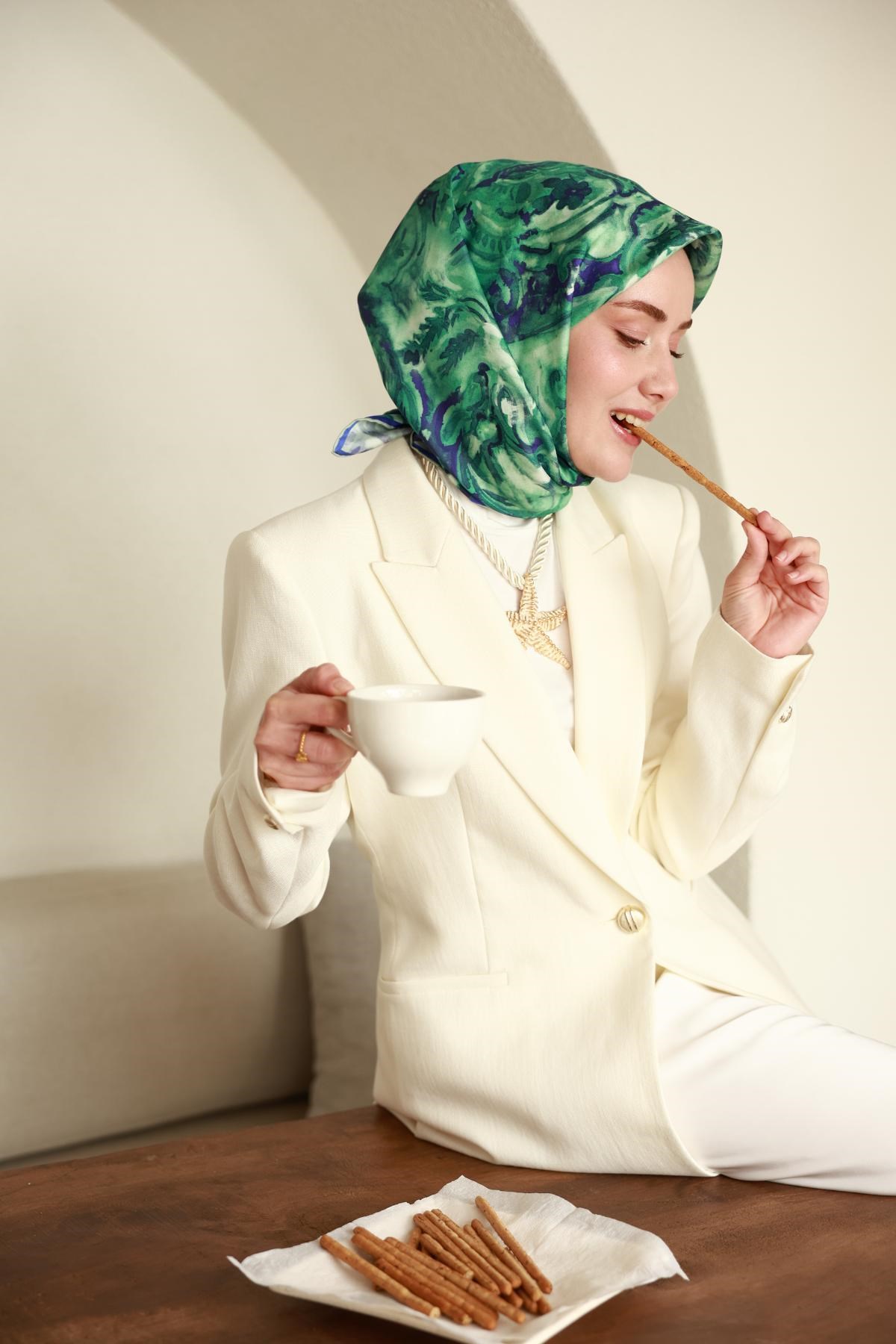 Silk Home Twill İpek Eşarp 11465-24