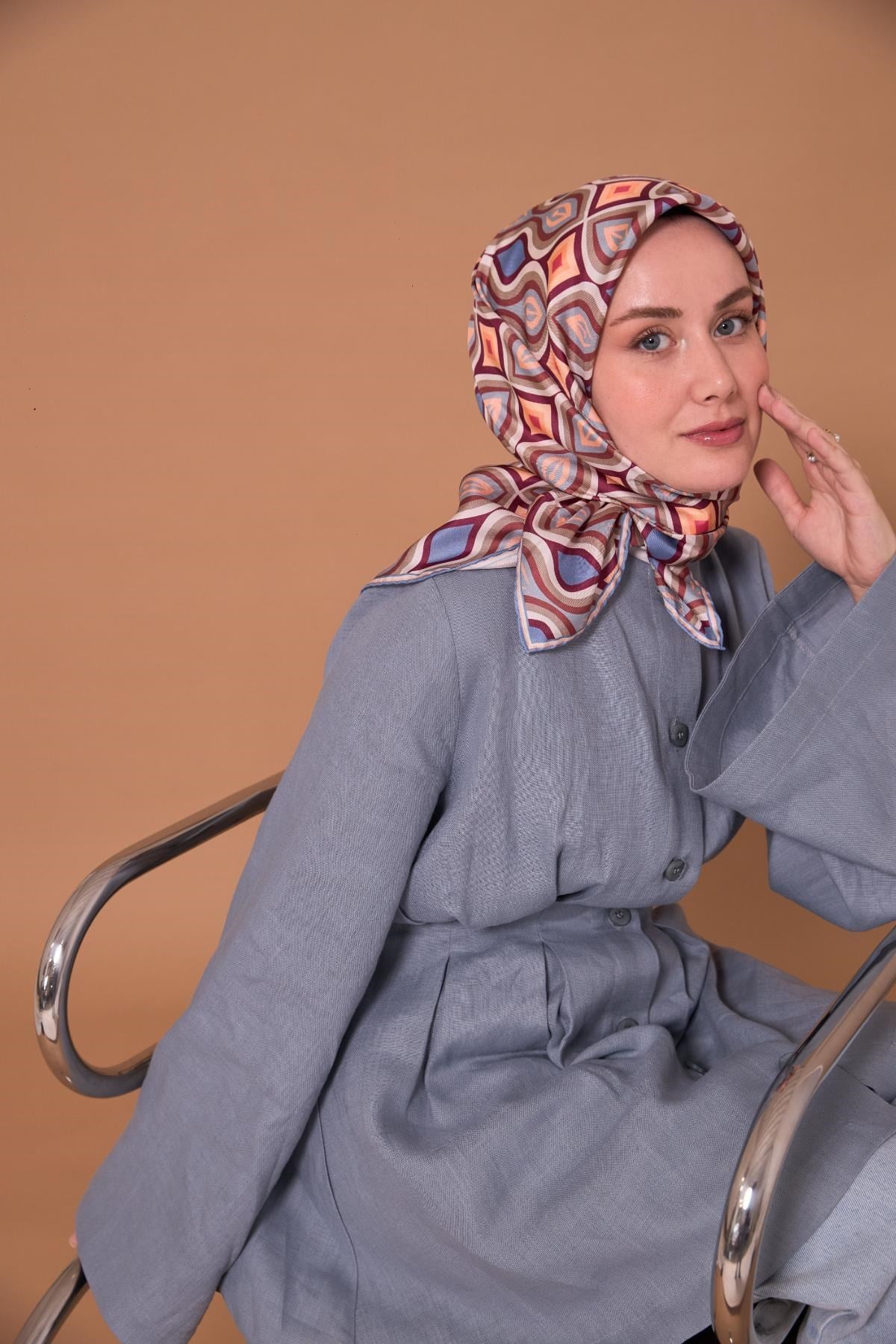 Silk Home Twill İpek Eşarp 11470-21