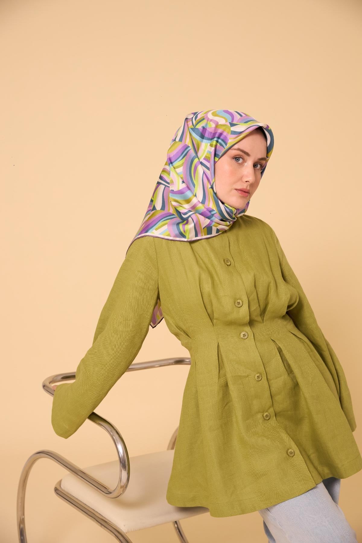 Silk Home Twill İpek Eşarp 11471-21