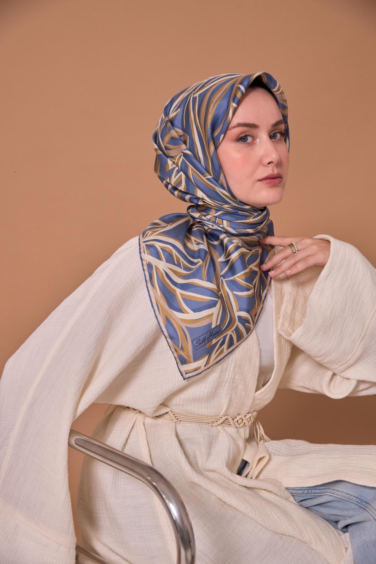 Silk Home Twill İpek Eşarp 11472-33