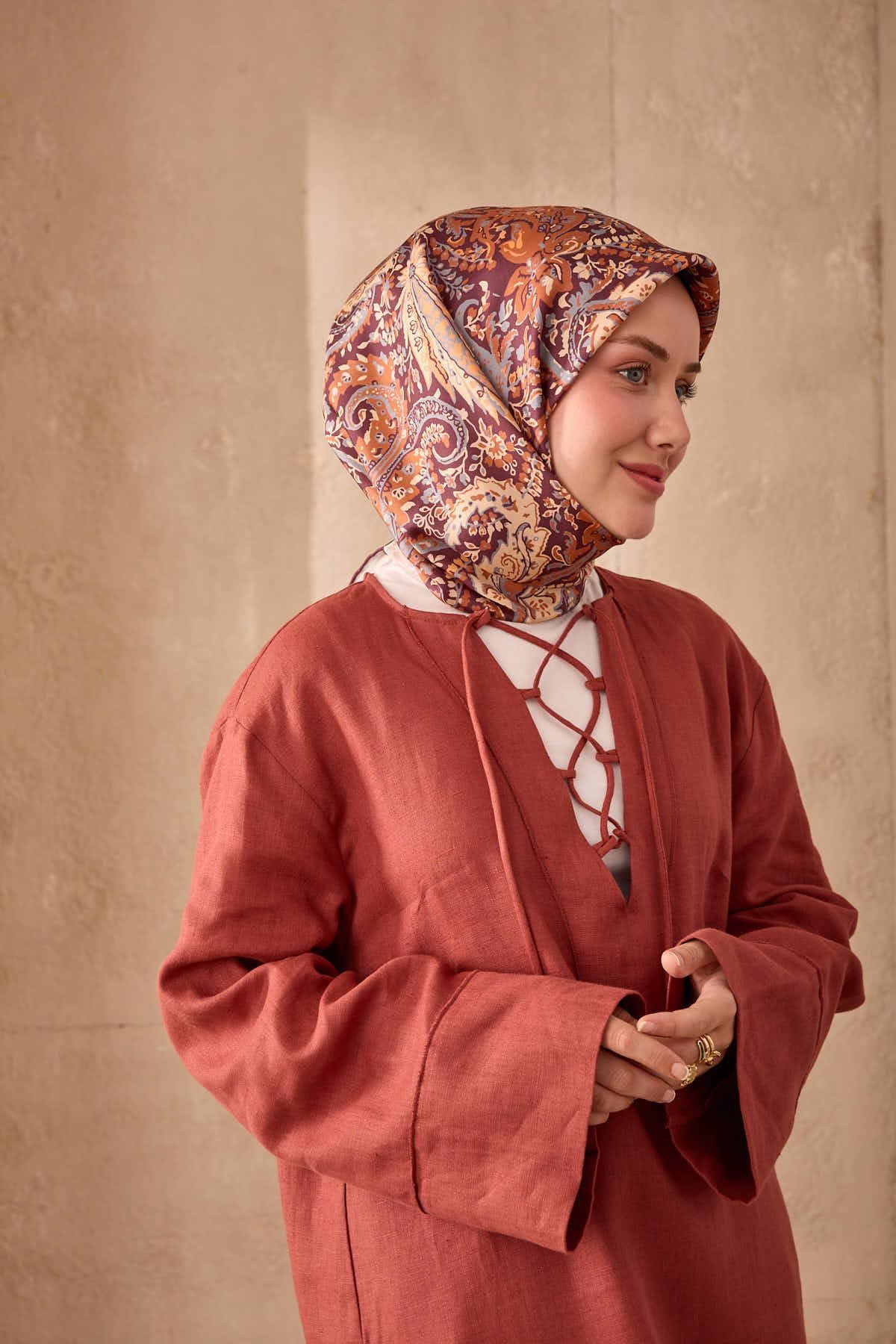 Silk Home Twill İpek Eşarp 11473-17