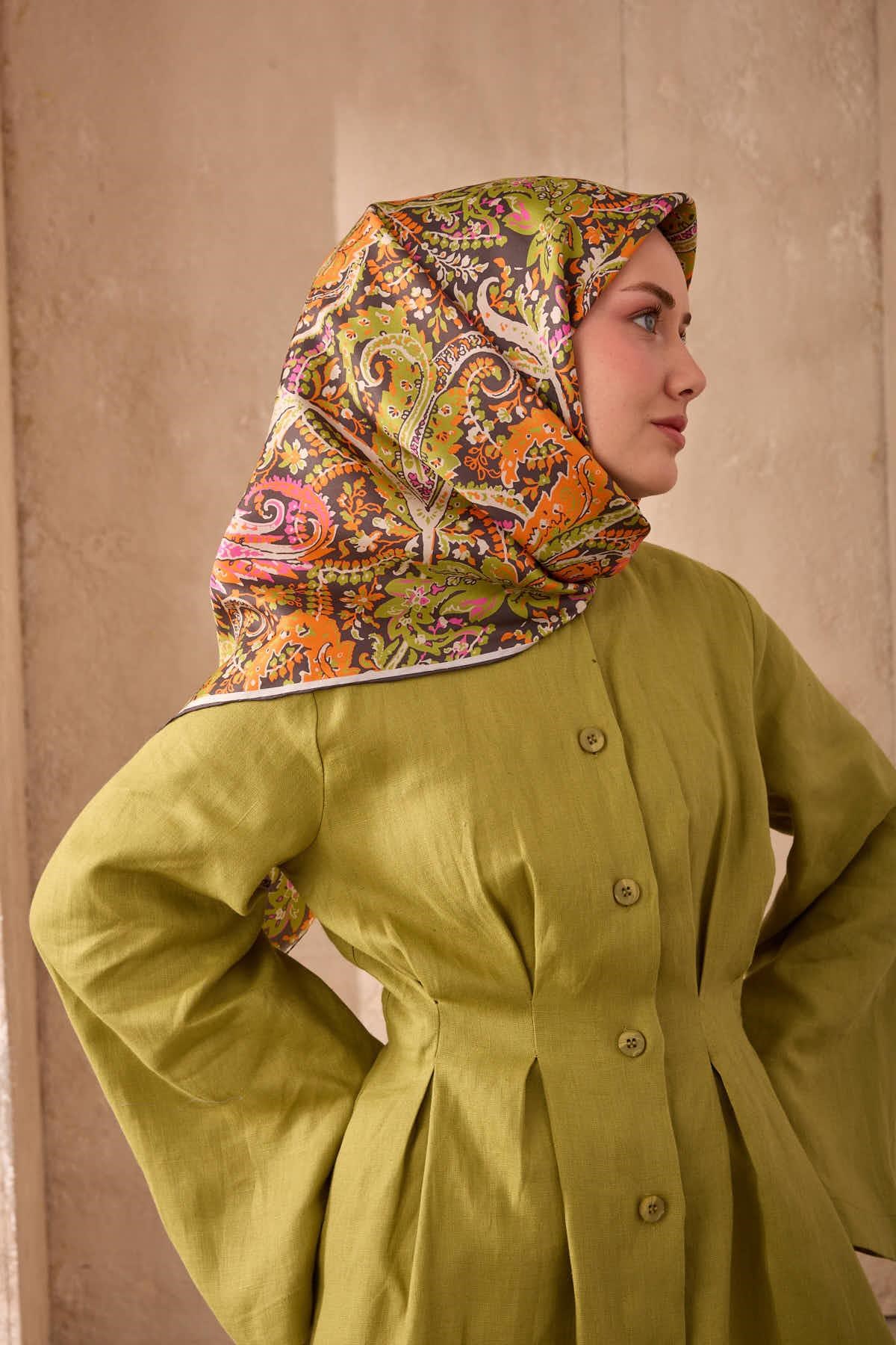 Silk Home Twill İpek Eşarp 11473-64