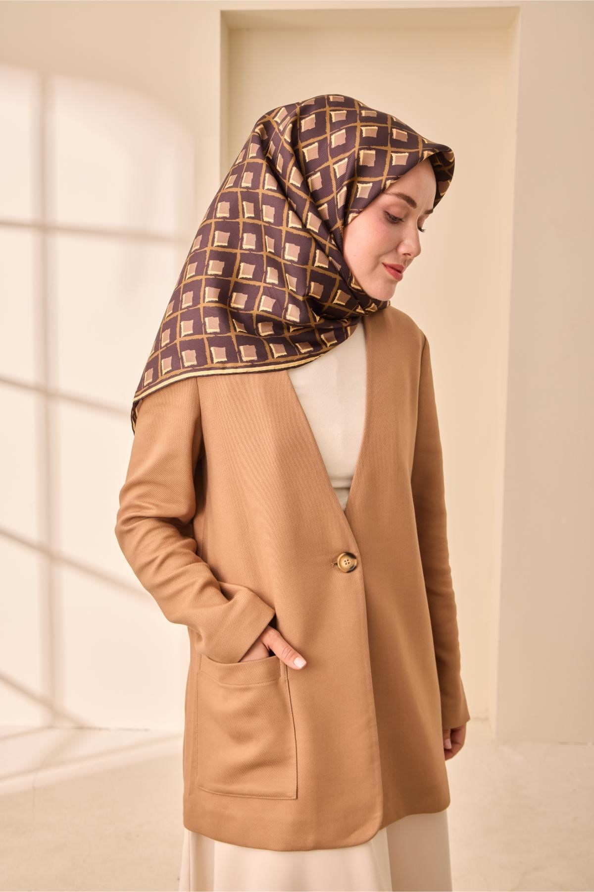 Silk Home Twill İpek Eşarp 11474-27