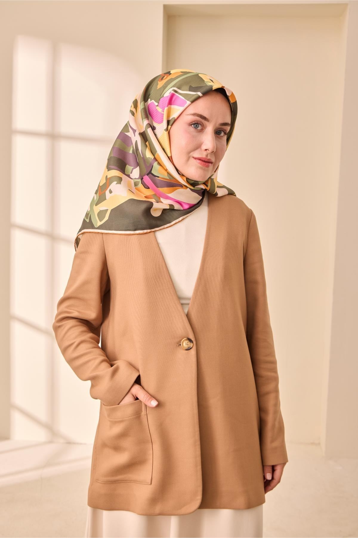 Silk Home Twill İpek Eşarp 11475-22