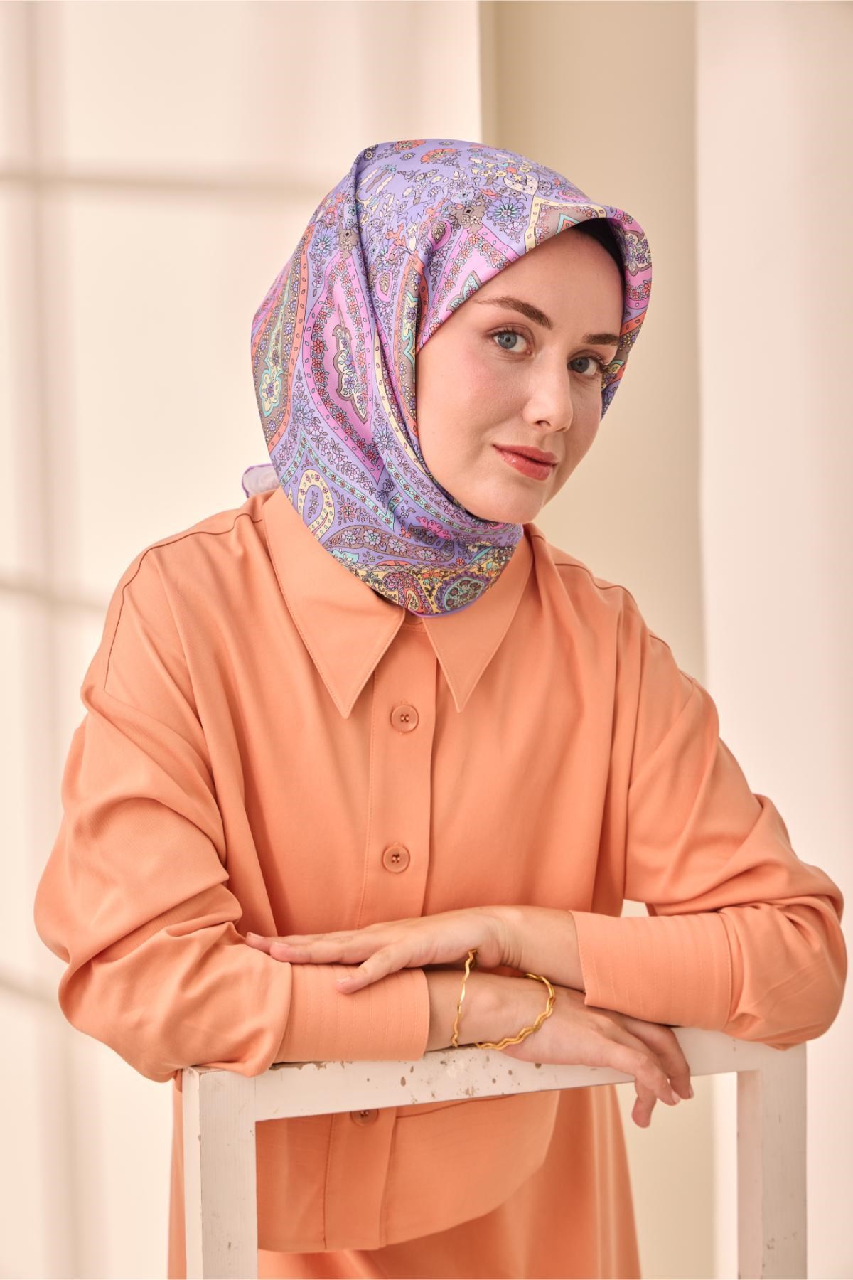 Silk Home Twill İpek Eşarp 11476-07